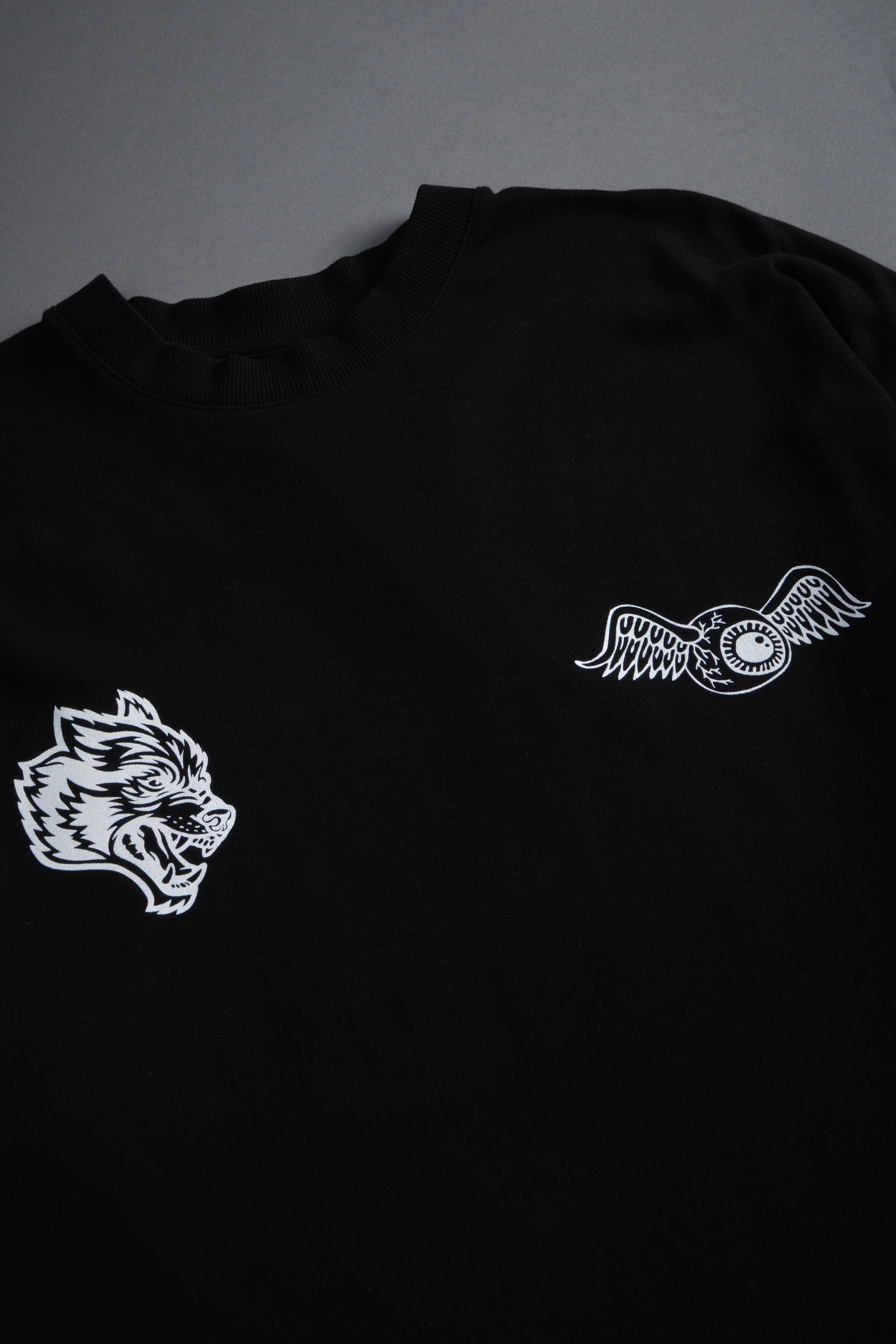 Kulture Klash Premium Oversized Tee in Black - Image 9