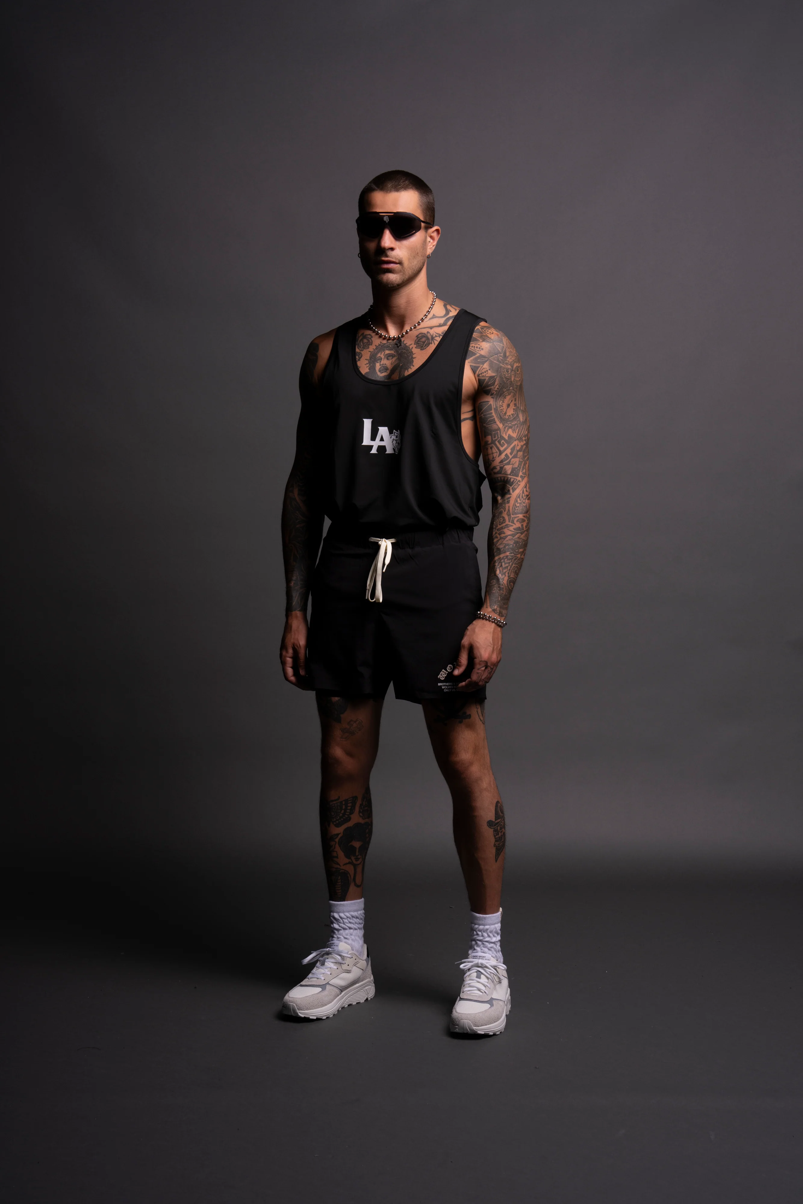 LA Wolf "Dry Wolf" (Mecca) Tank in Black - Image 6