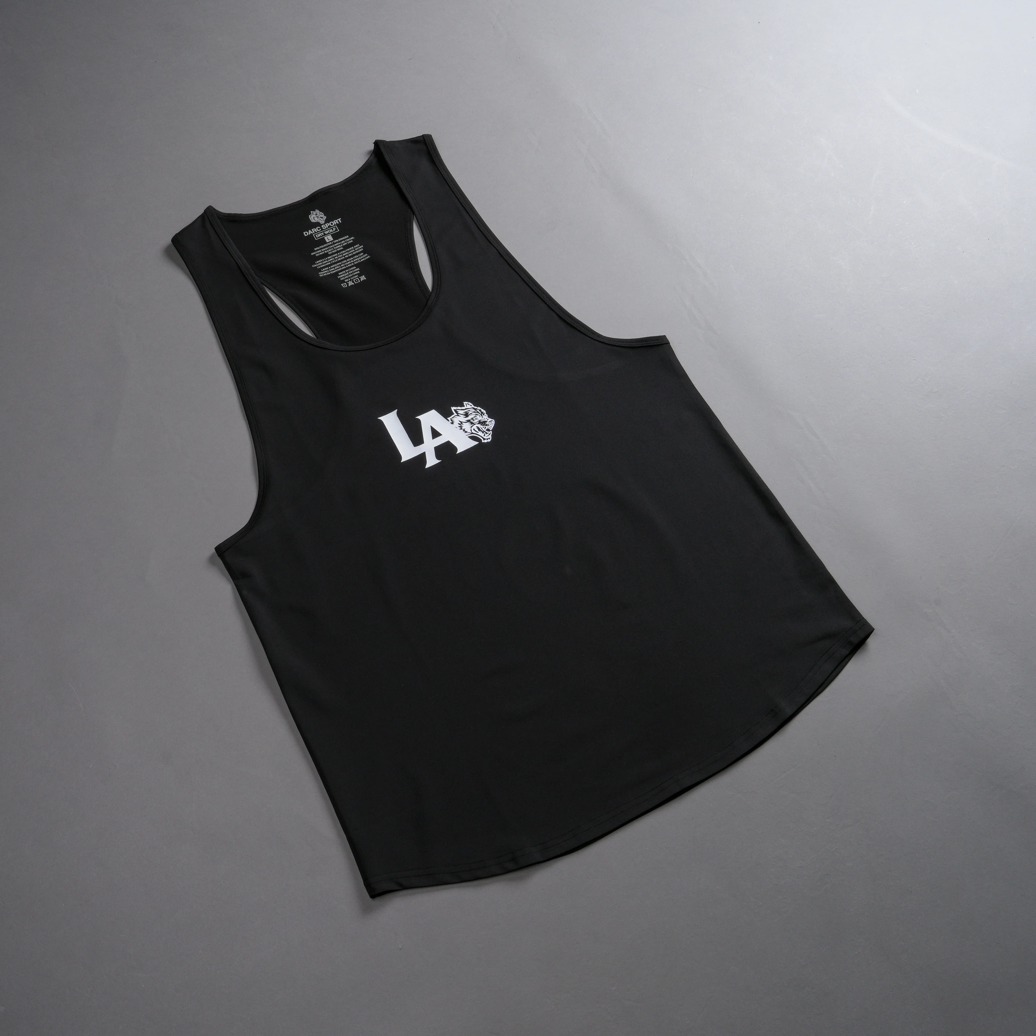 LA Wolf "Dry Wolf" (Mecca) Tank in Black - Image 7