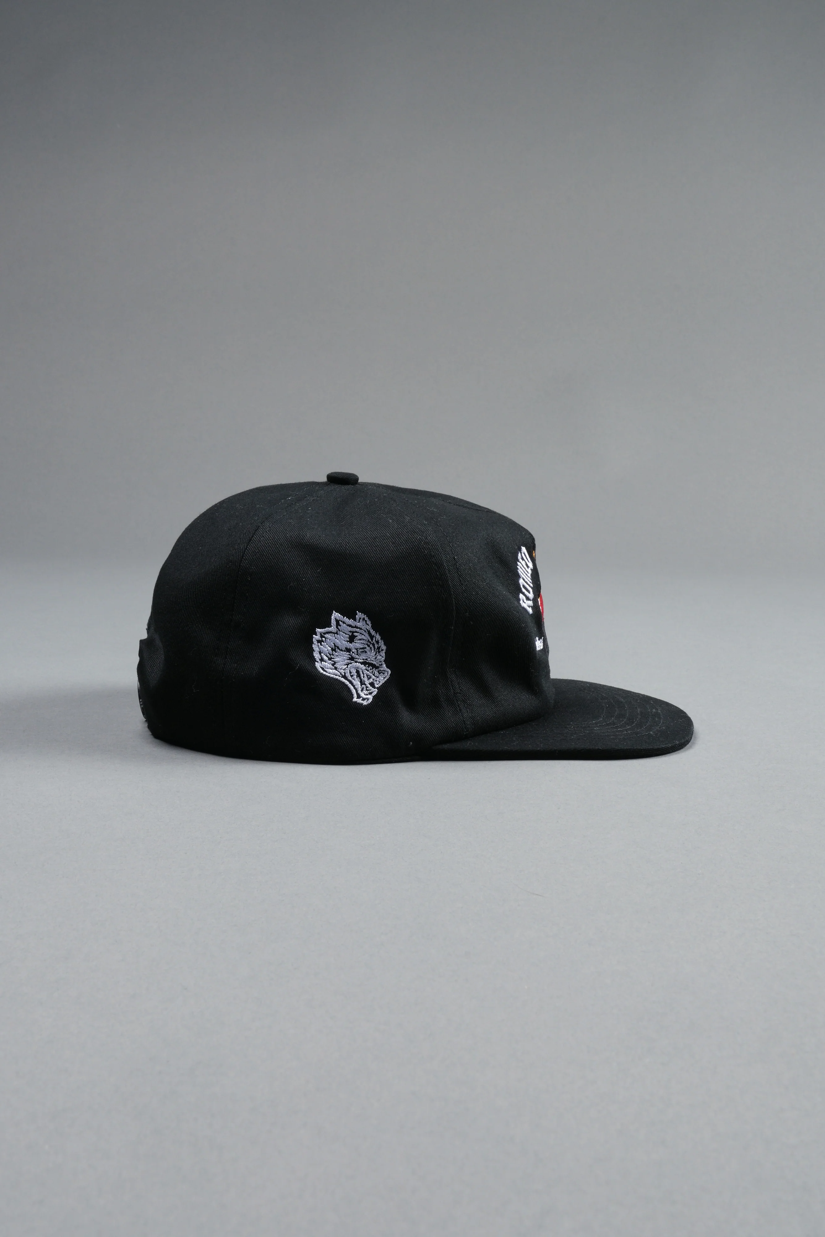 Last Love Vintage 5 Panel Hat in Black - Image 5