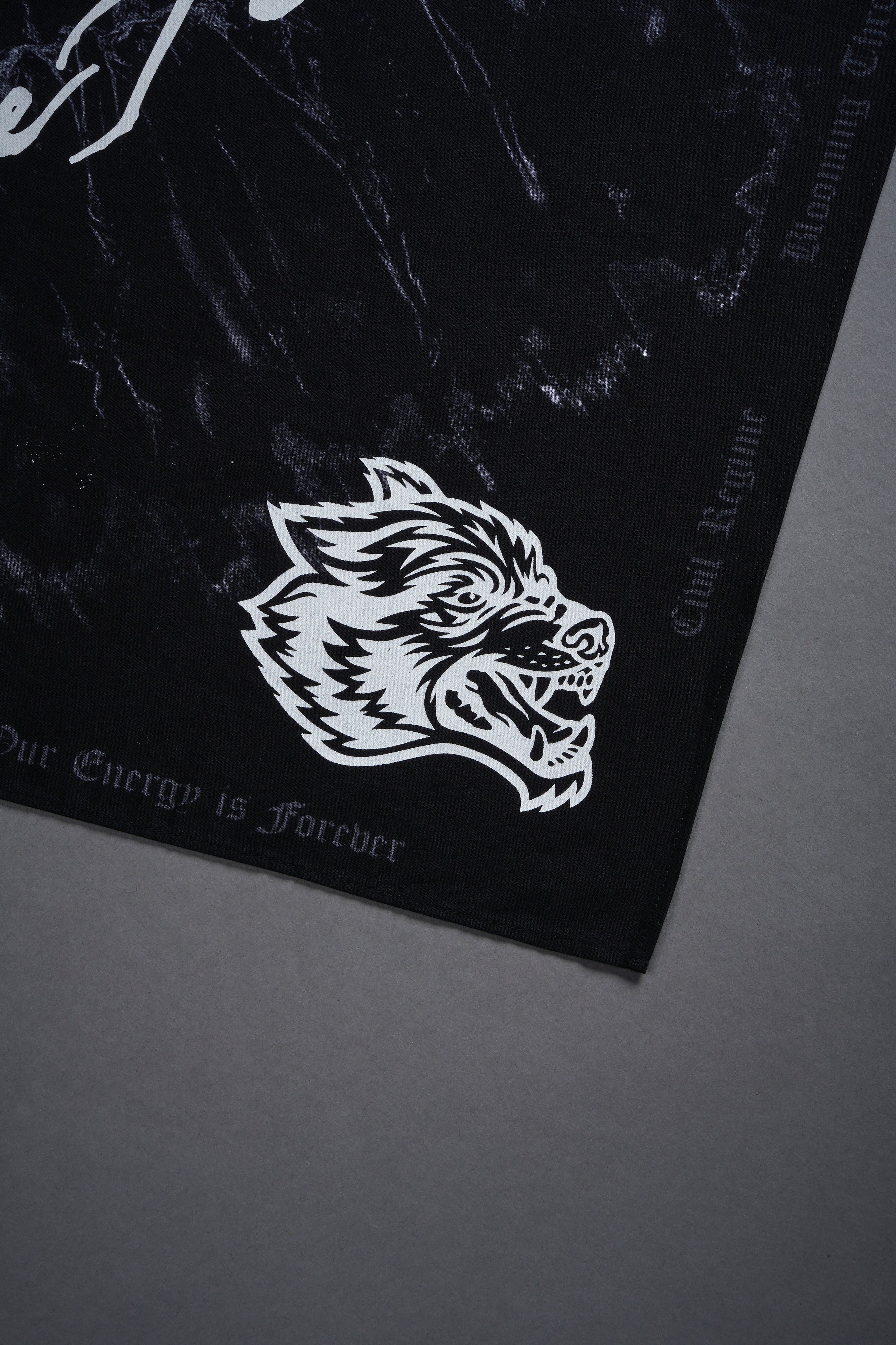 Life and Death Bandana in Black - Image 3