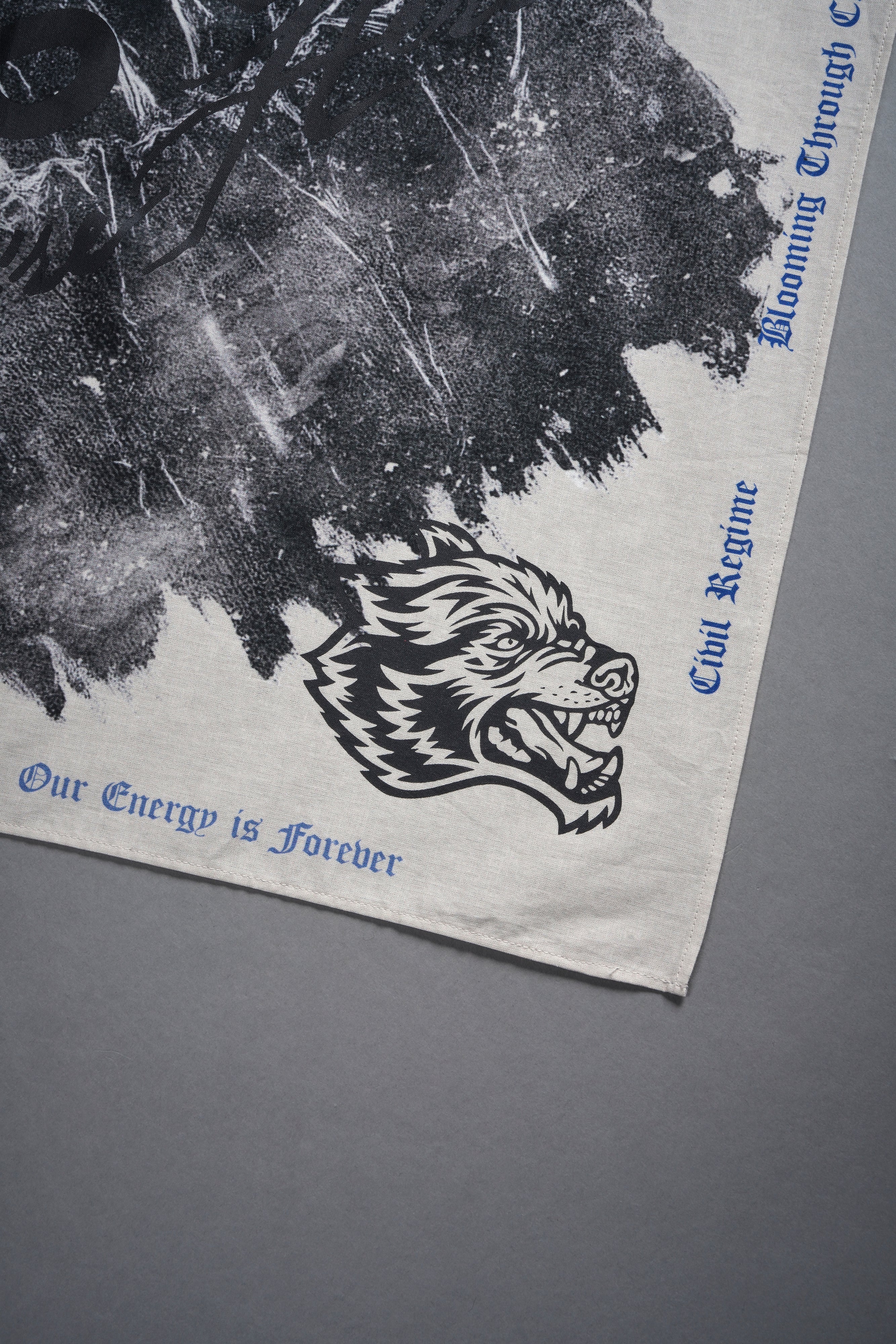 Life and Death Bandana in Cream - Image 3