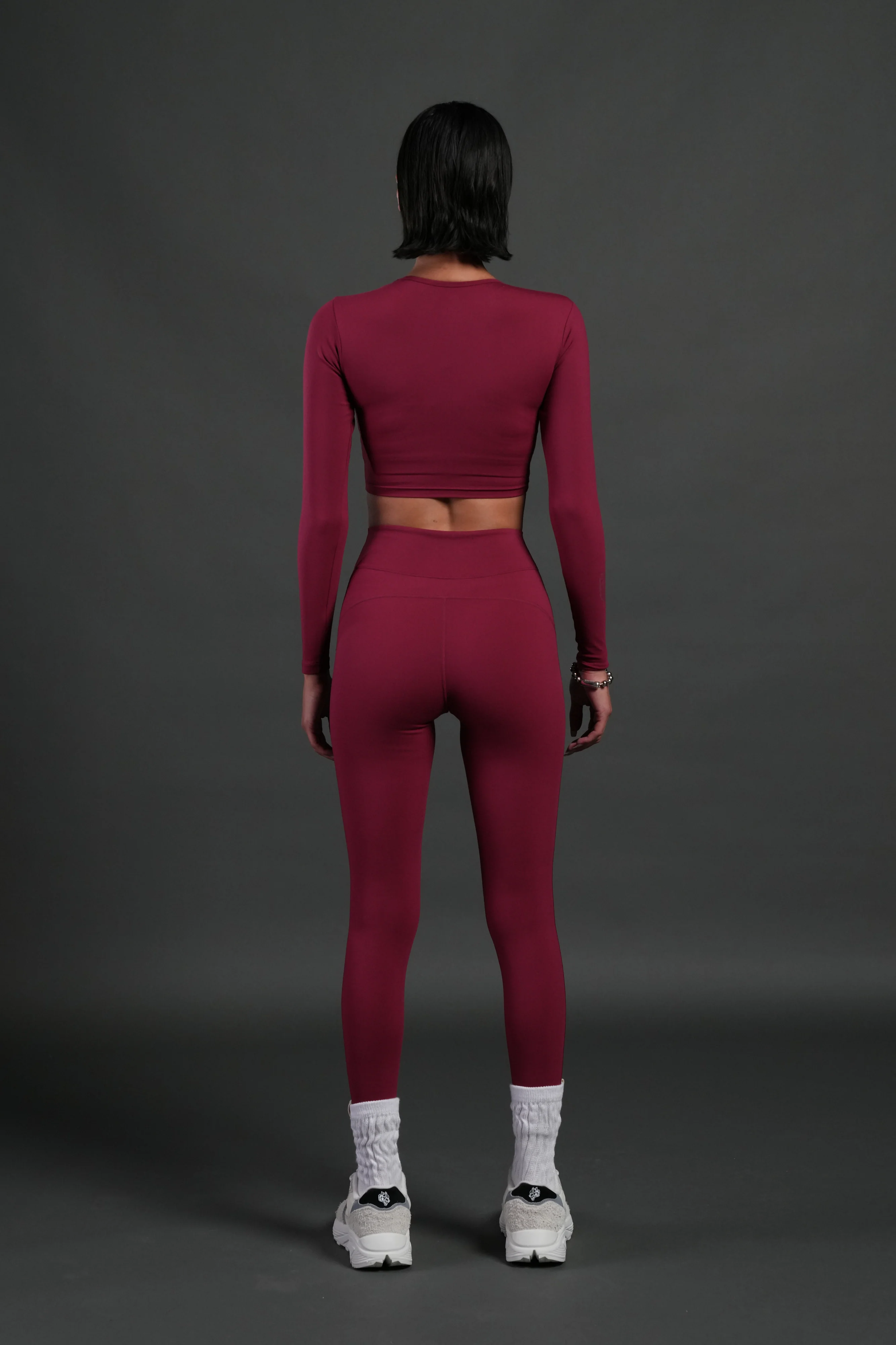 Love Story L/S "Energy" Top in Deep Raspberry - Image 5