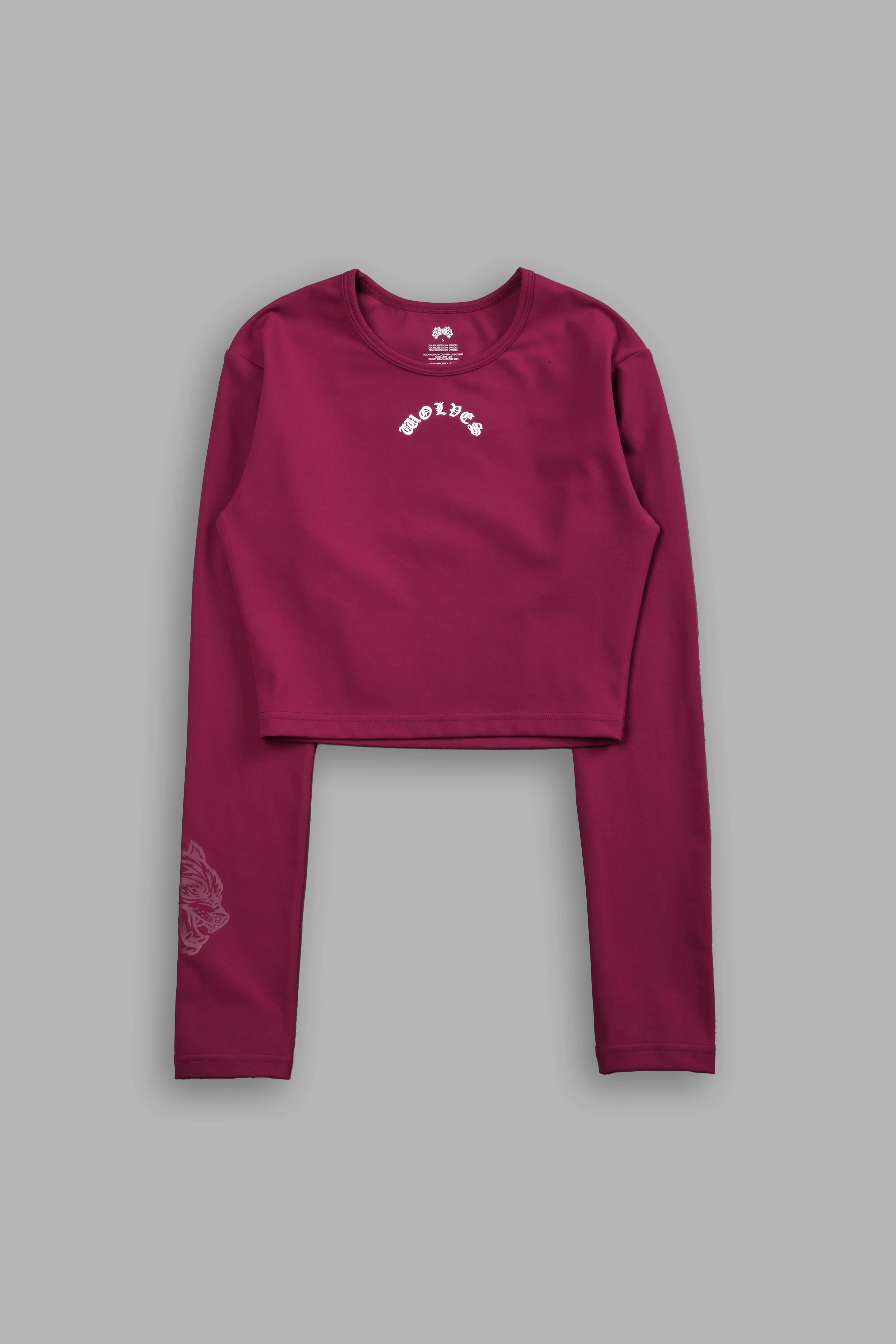 Love Story L/S "Energy" Top in Deep Raspberry - Image 7
