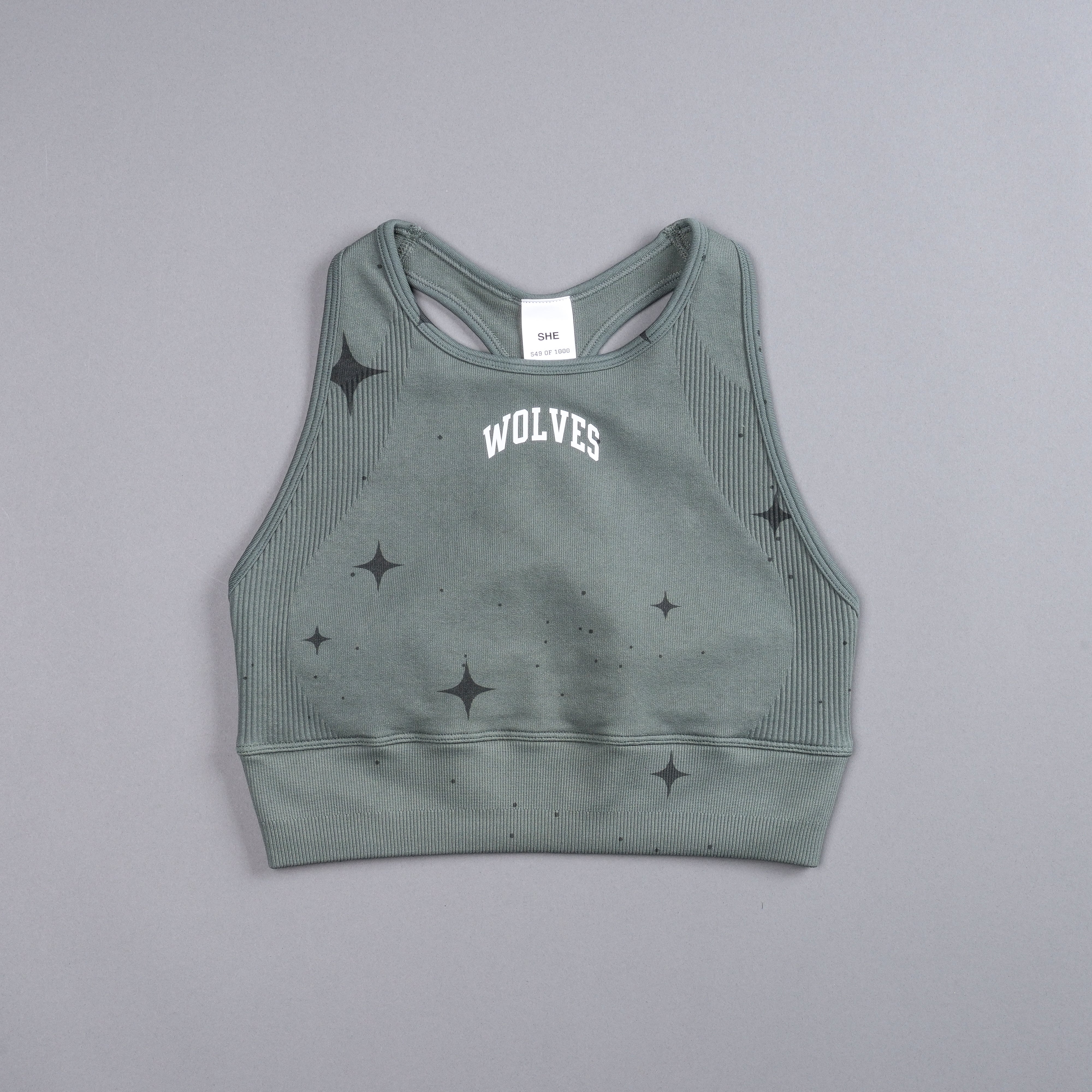 Loyalty "Everson Seamless" Racerback Tank in Greek Stone Starry Night - Image 3