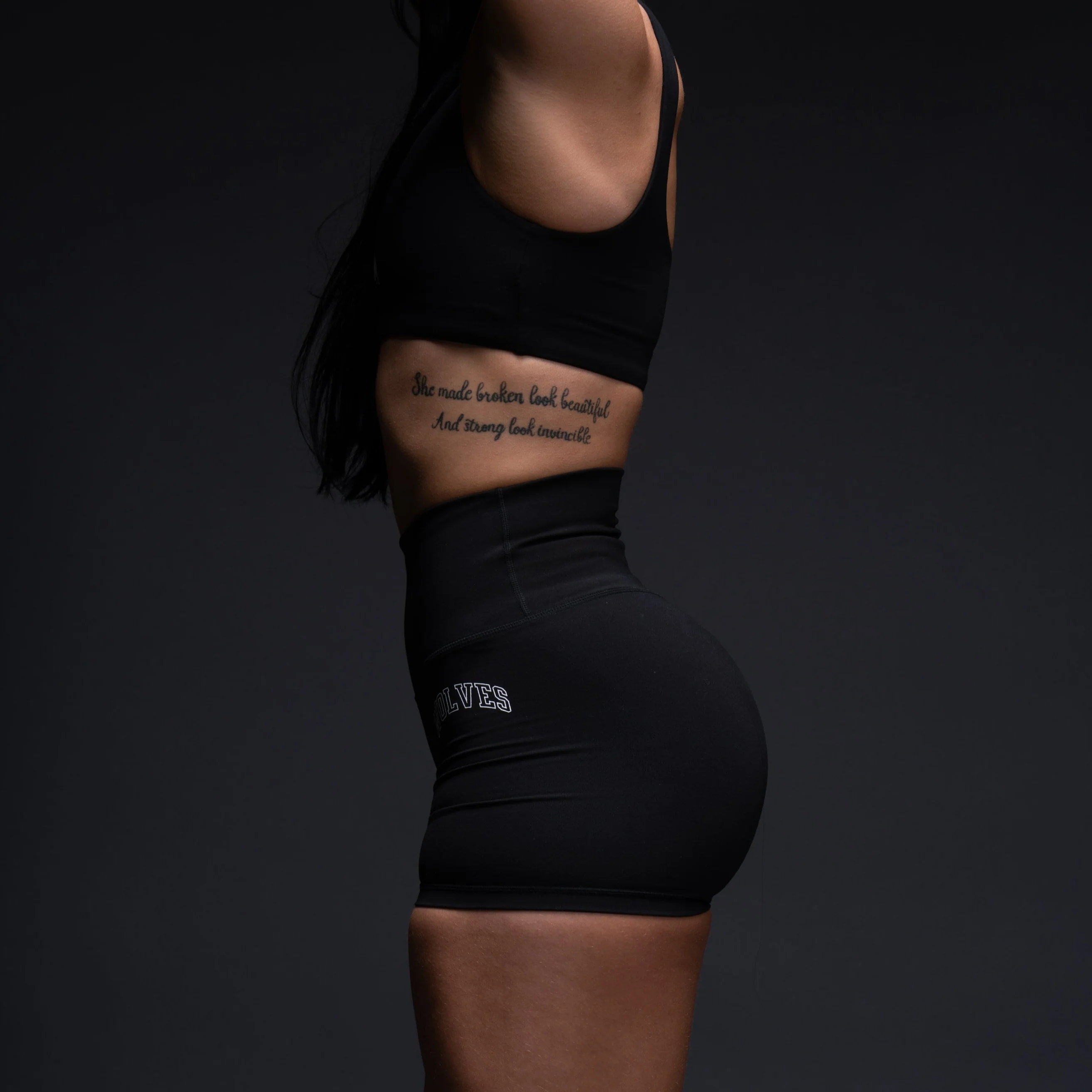 Loyalty V3 "Energy" Pump Shorts in Black - Image 10