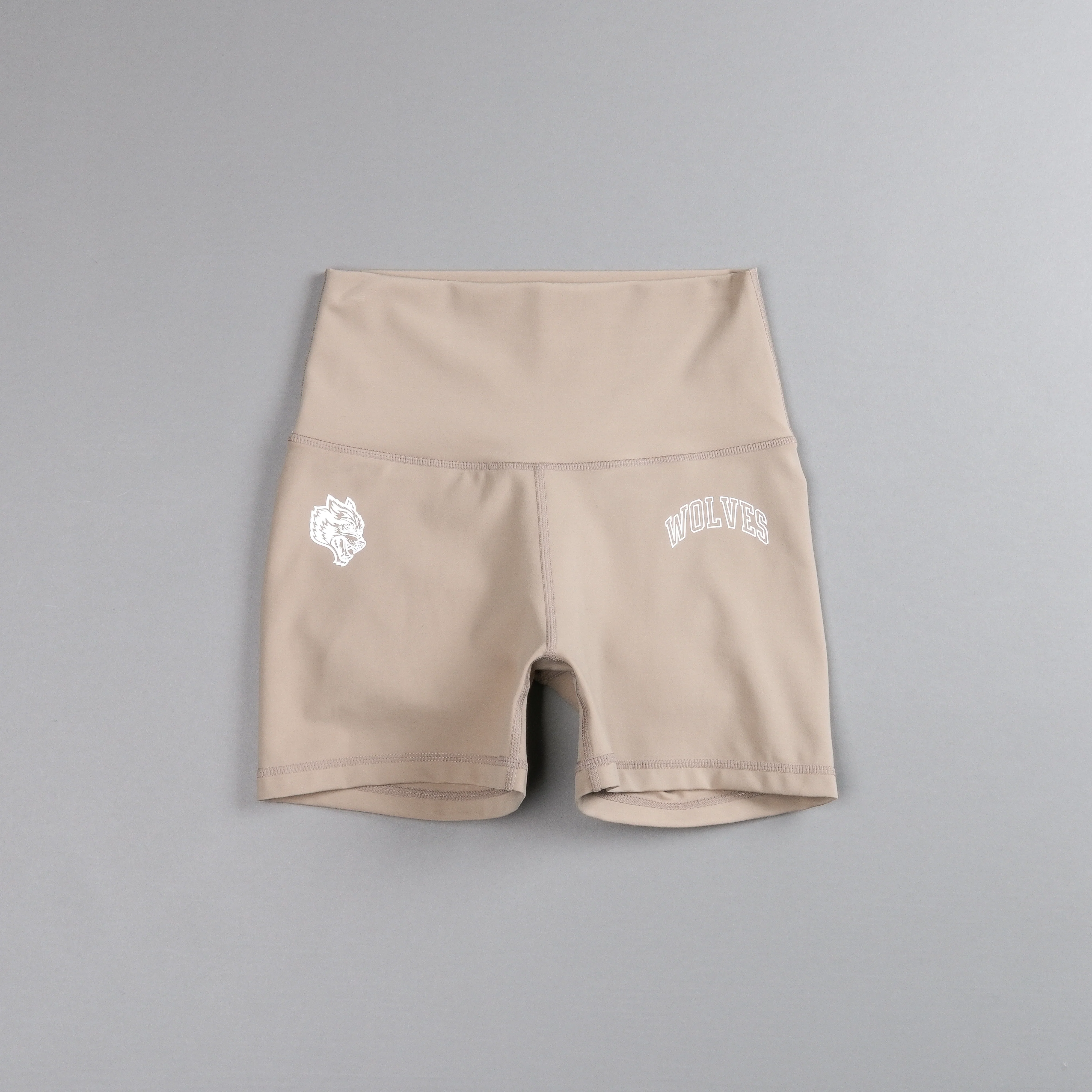 Loyalty V3 "Energy" Pump Shorts in Taupe - Image 3