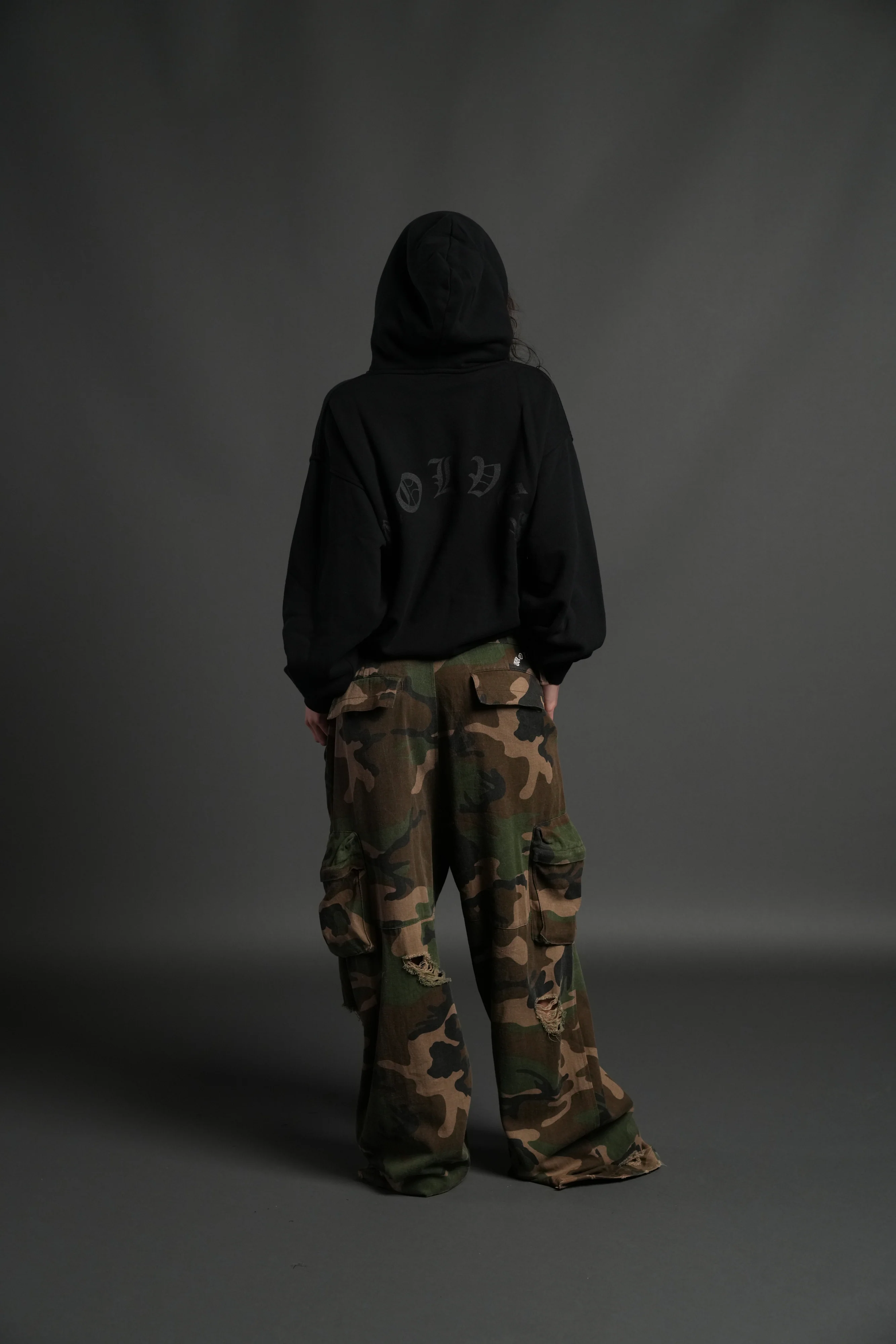 Mickey Mouse "Pierce" Hoodie in Black - Image 10