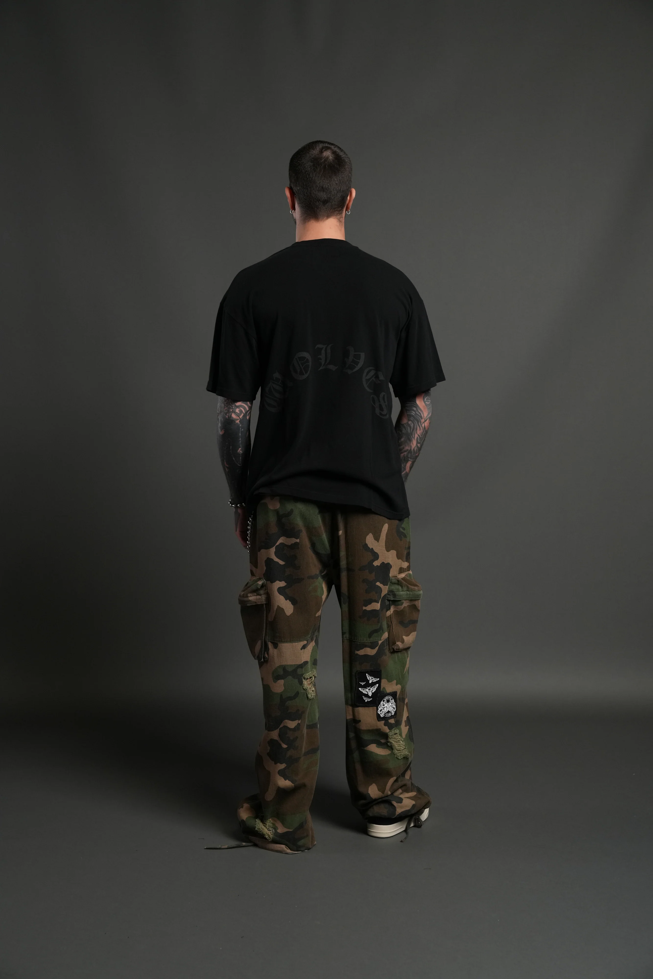 Mickey Mouse Premium Oversized Tee in Black - Image 8