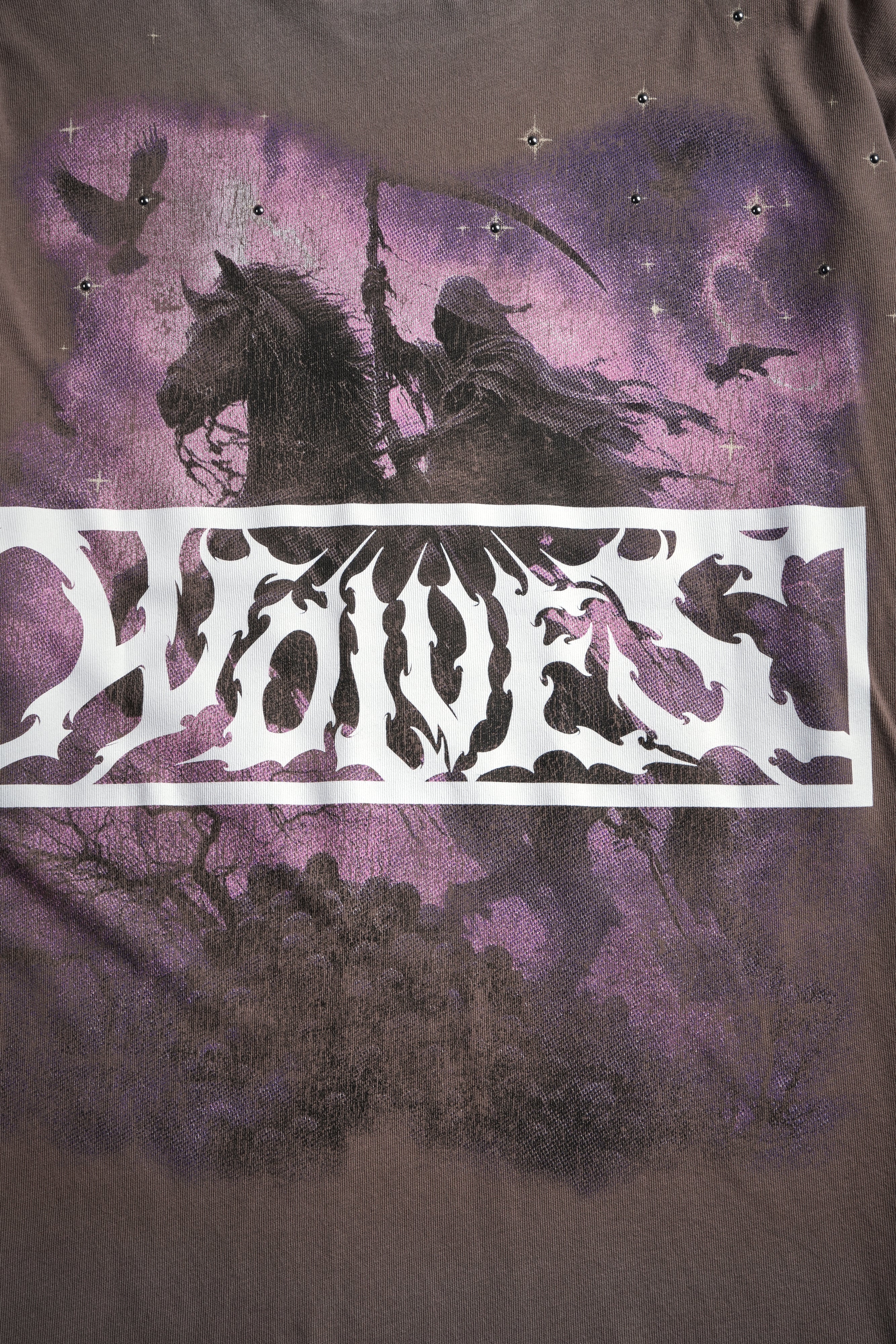 Midnight Horseman "Premium" Oversized Tee in Mojave Brown Drift Wash - Image 9