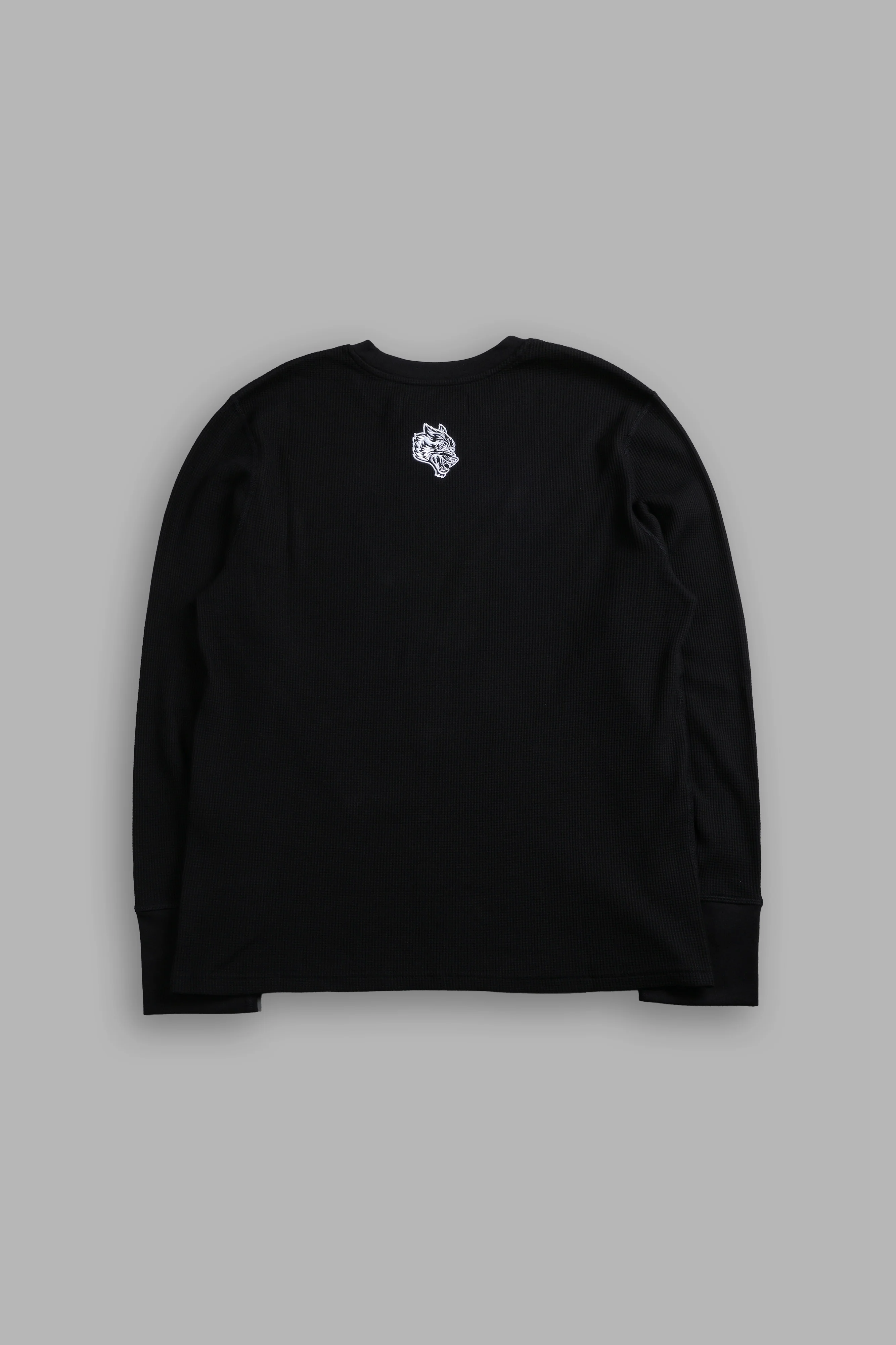 Midnight Wolves Lightweight Thermal in Black - Image 3