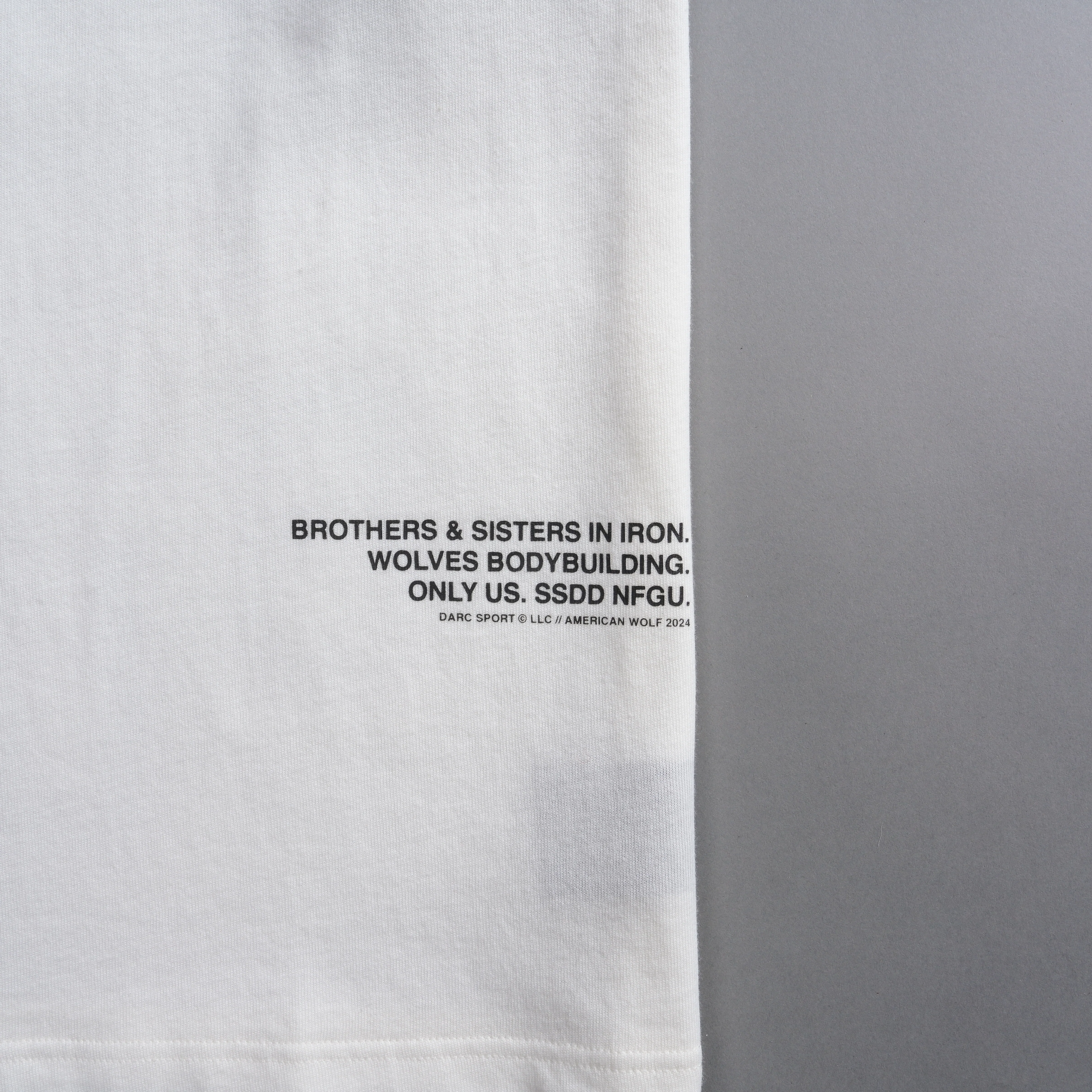 New York New York "Premium" Oversized Tee in Cream - Image 6