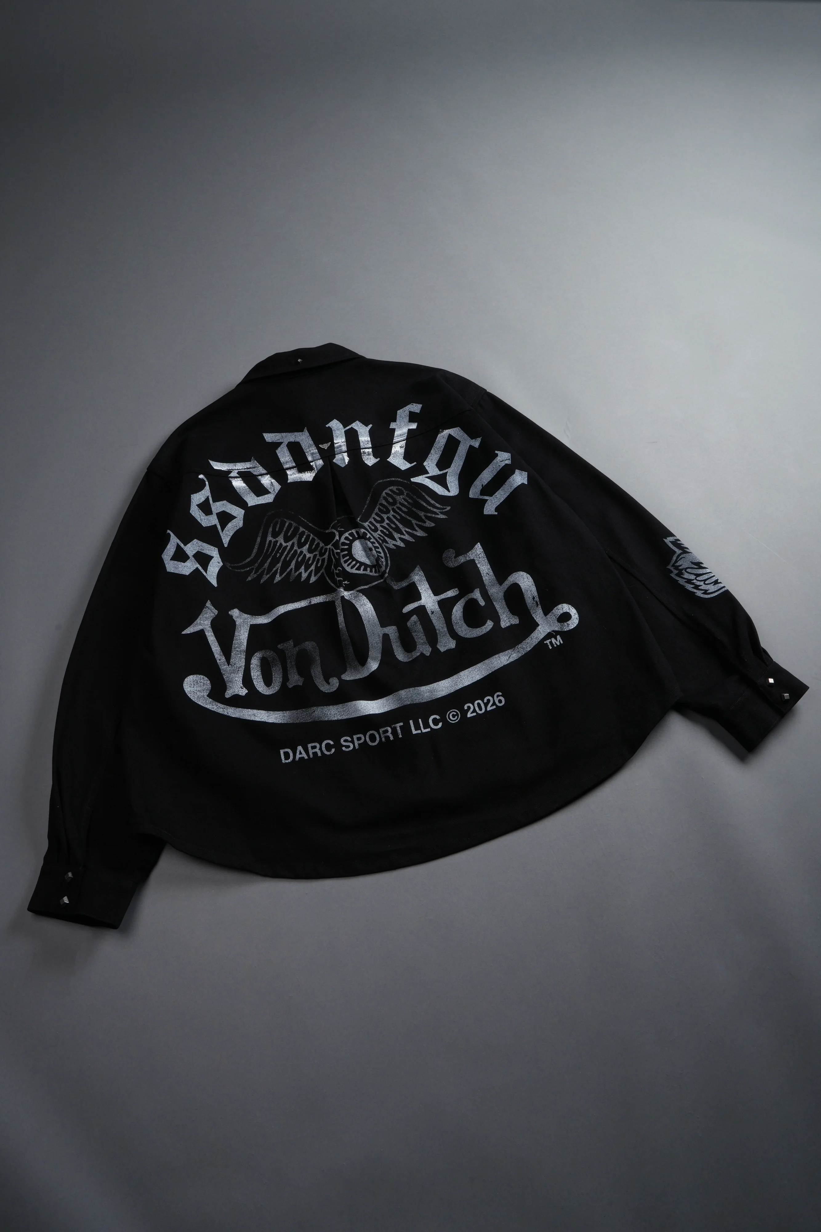 NFGU Kulture Winslow Shirt Jacket in Black - Image 10