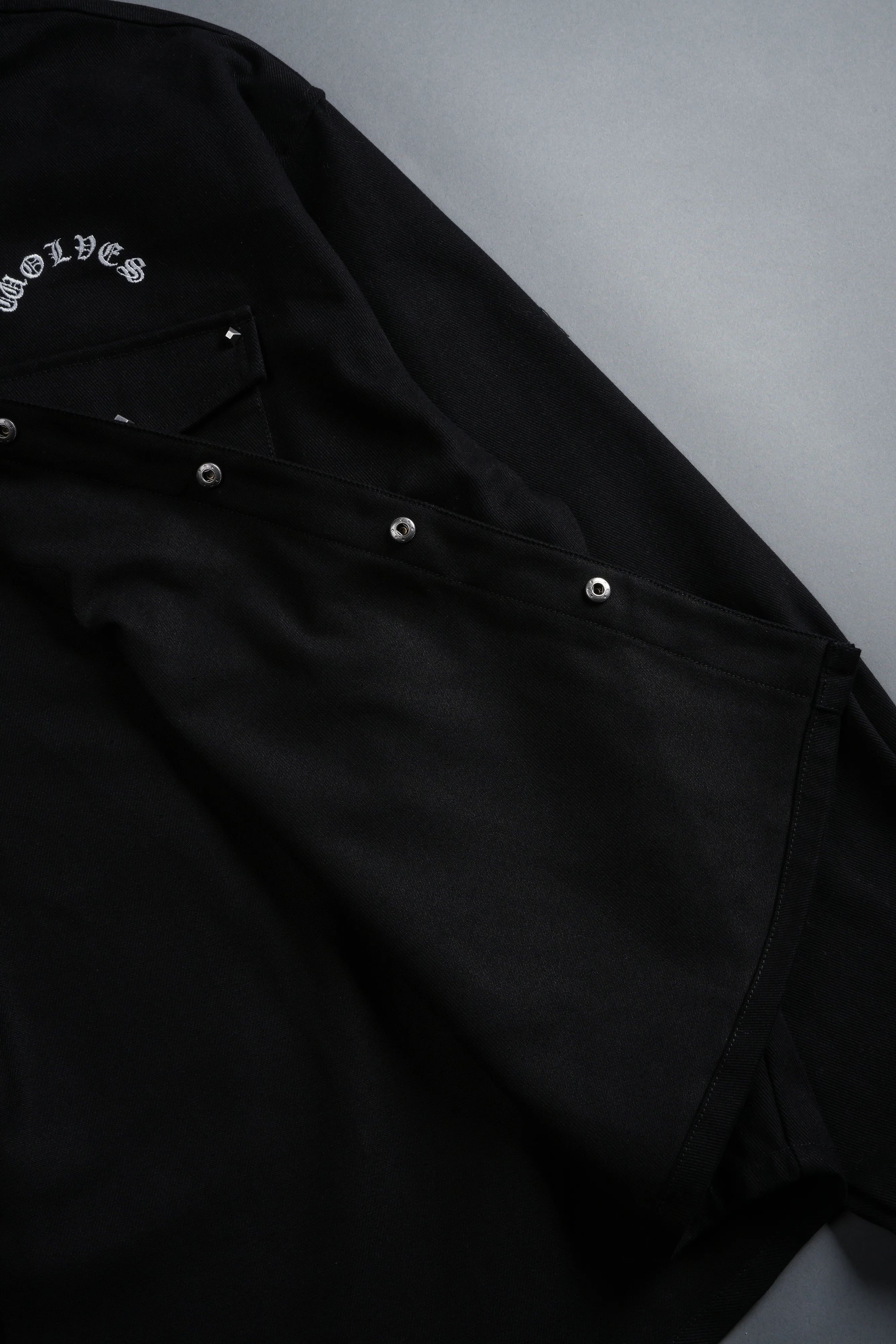 NFGU Kulture Winslow Shirt Jacket in Black - Image 9