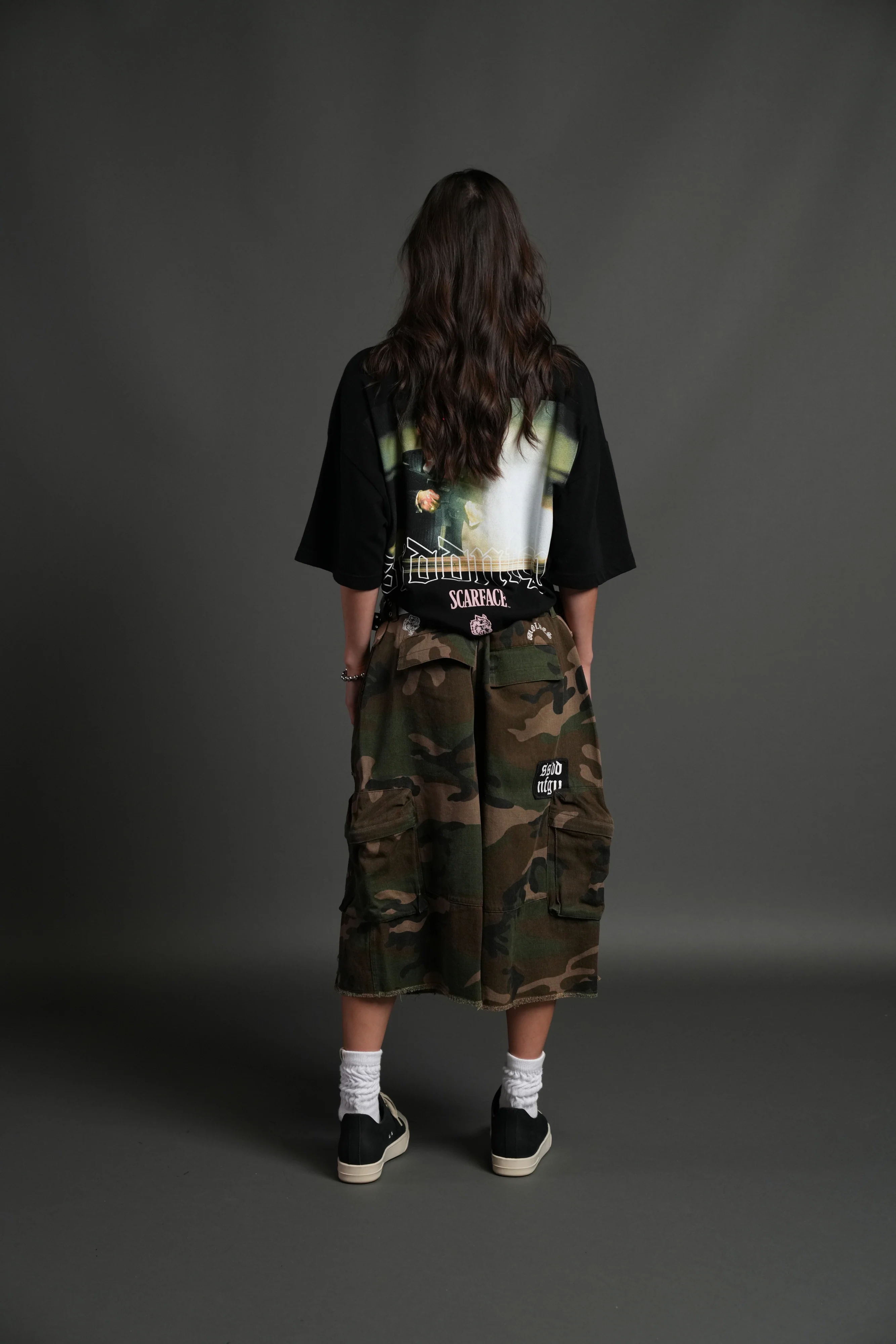 No Mercy Premium Oversized Tee in Black - Image 10