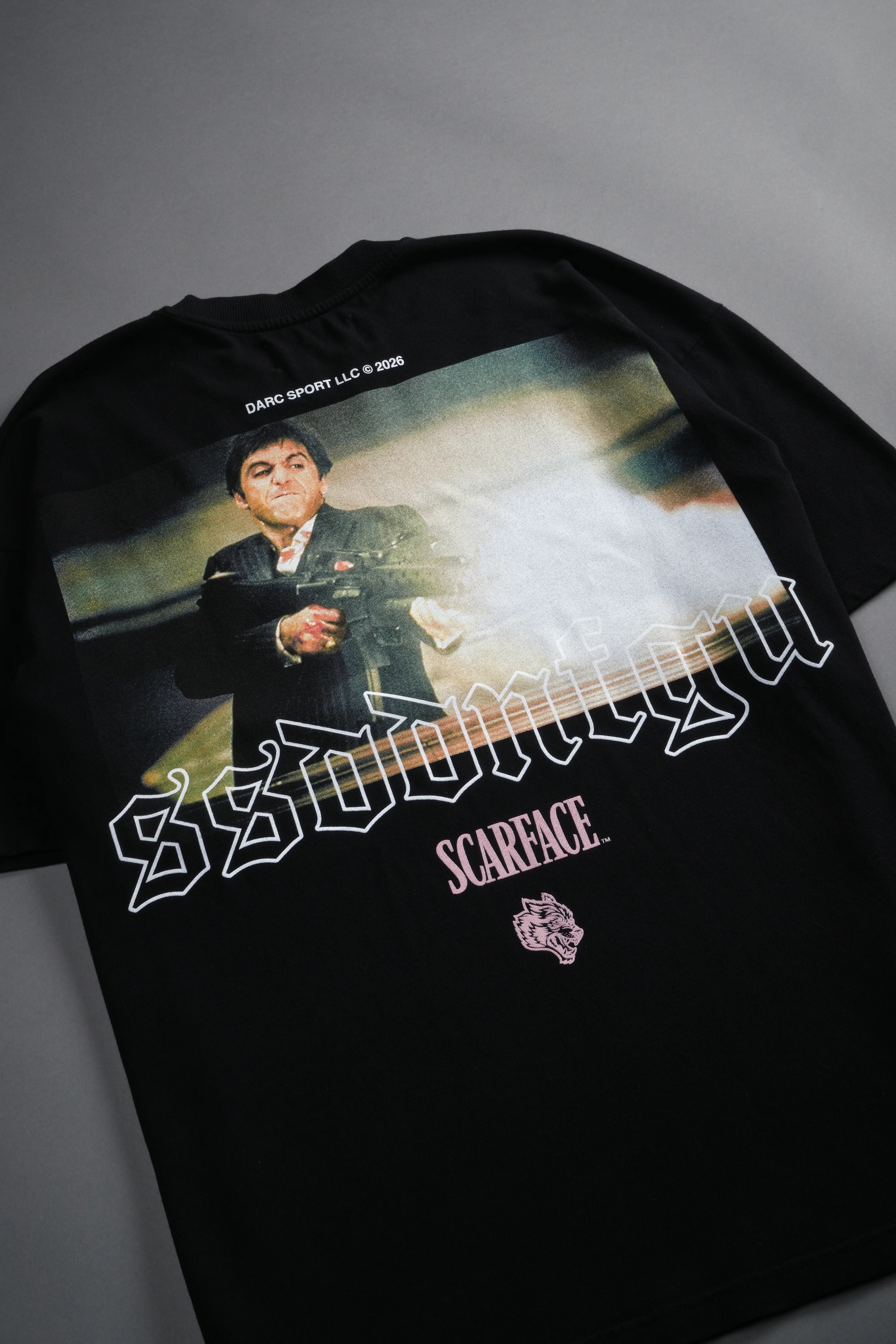 No Mercy Premium Oversized Tee in Black - Image 12