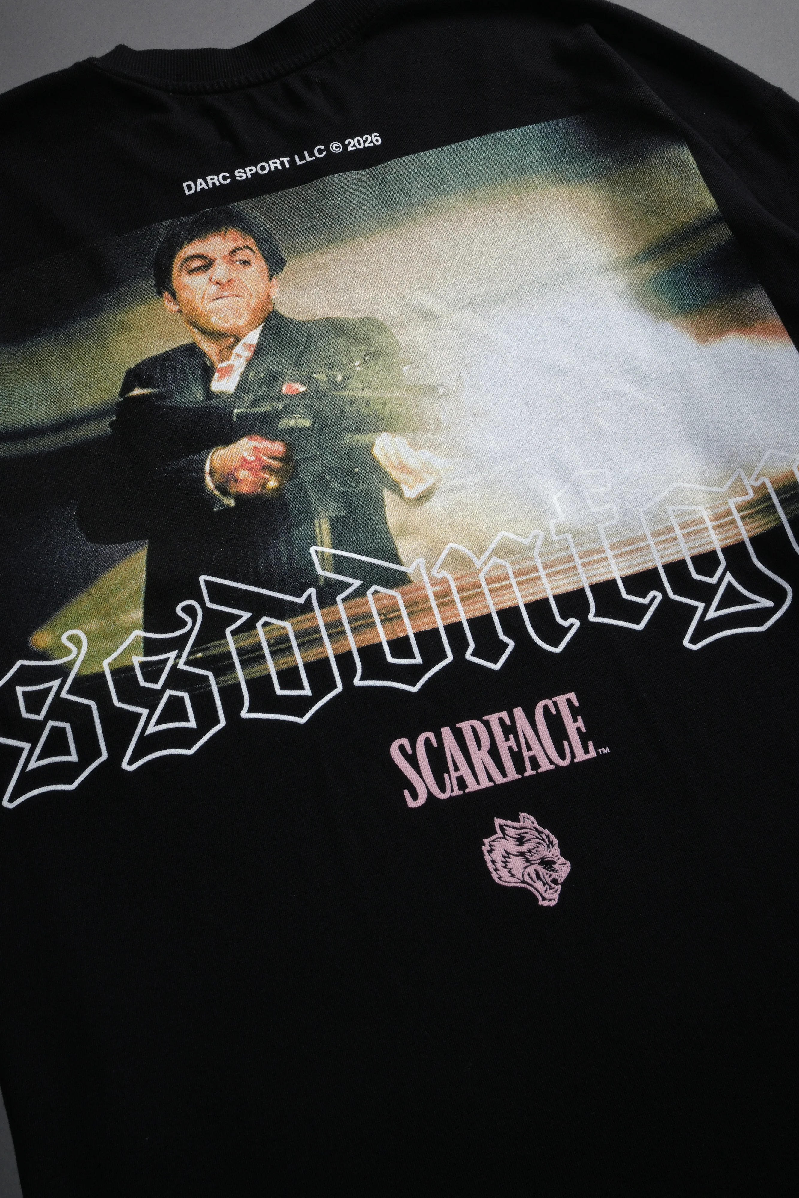 No Mercy Premium Oversized Tee in Black - Image 13