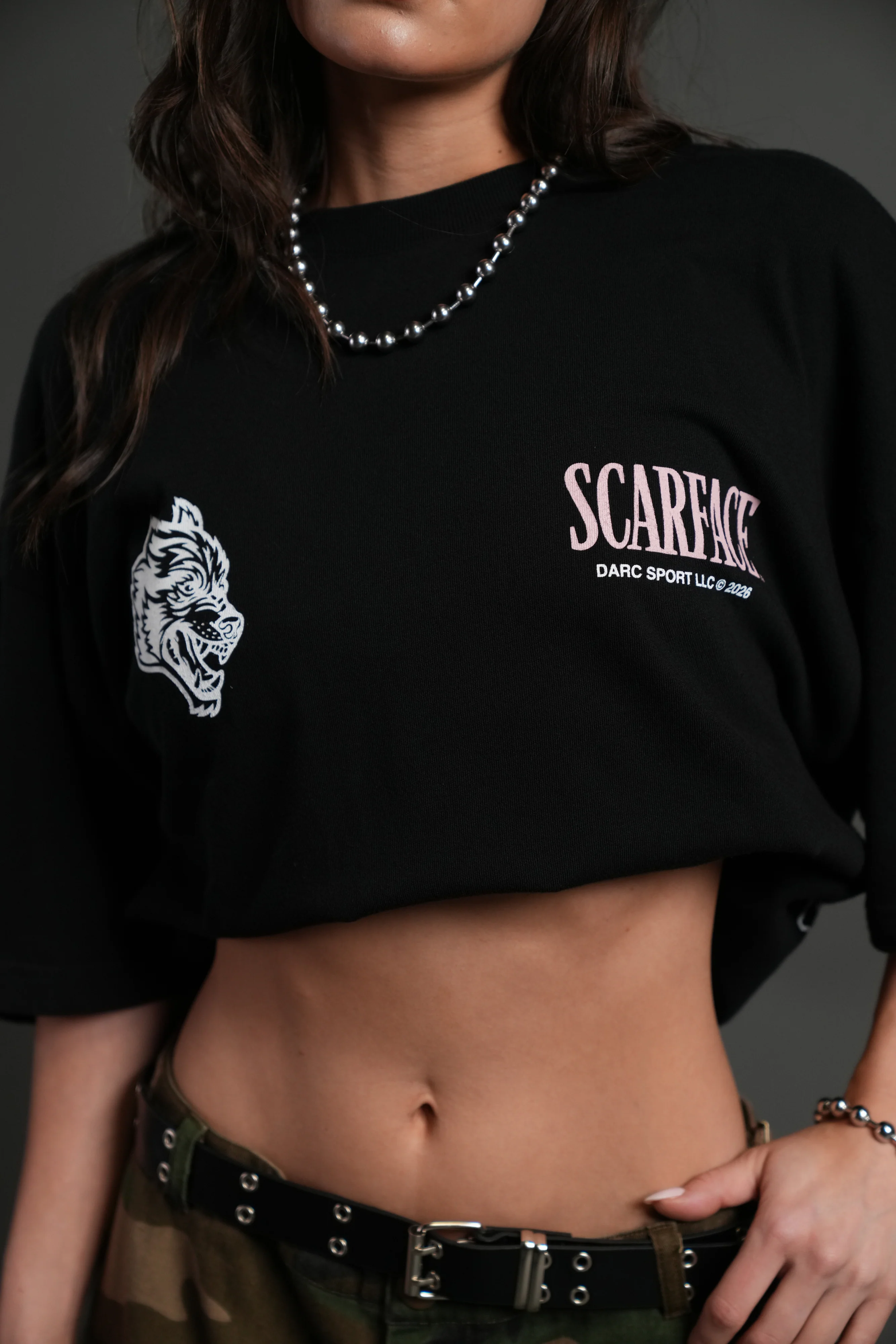 No Mercy Premium Oversized Tee in Black - Image 16