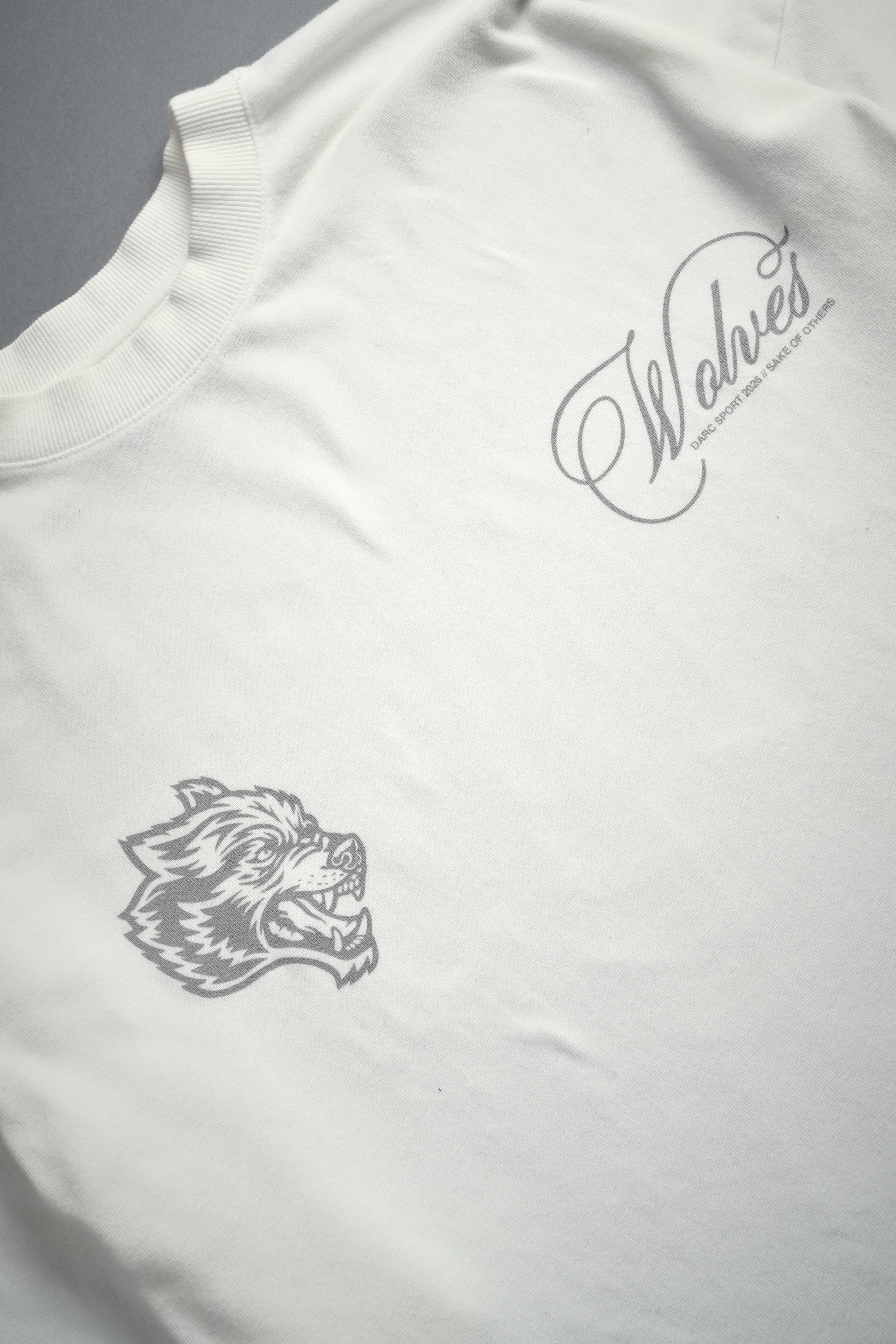 Nocturne Bloom Premium Oversized Tee in Cream - Image 7