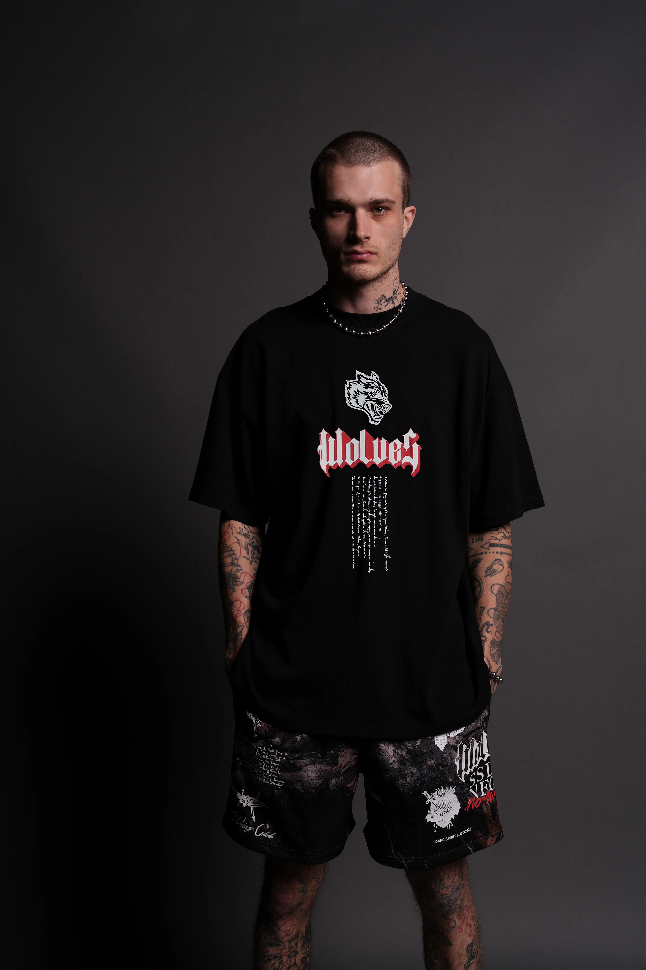 Now and Forever V2 "Premium" Oversized Tee in Black - Image 2