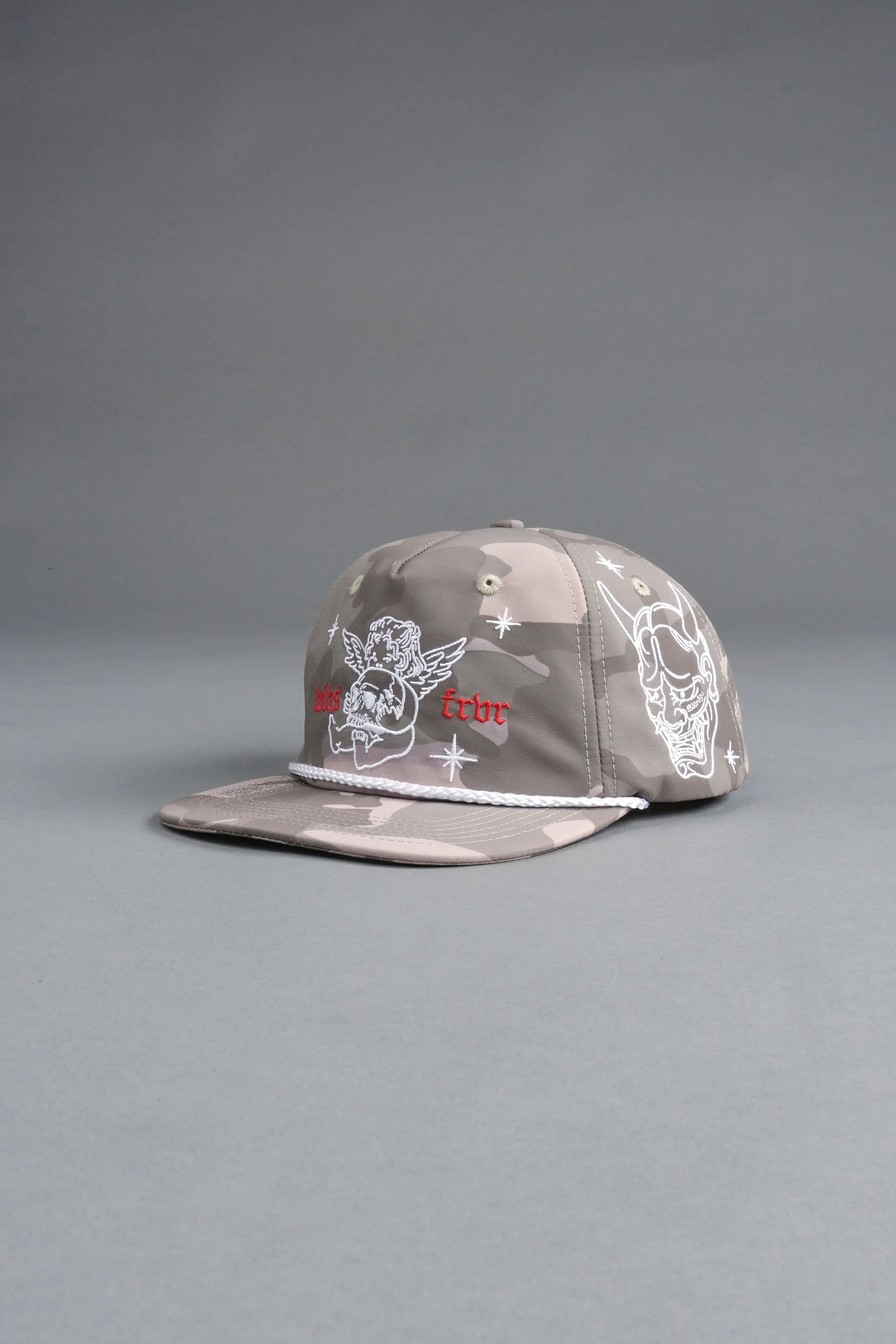 Oni Wolves Paradise Hat in Lush Vintage Woodland Camo - Image 10