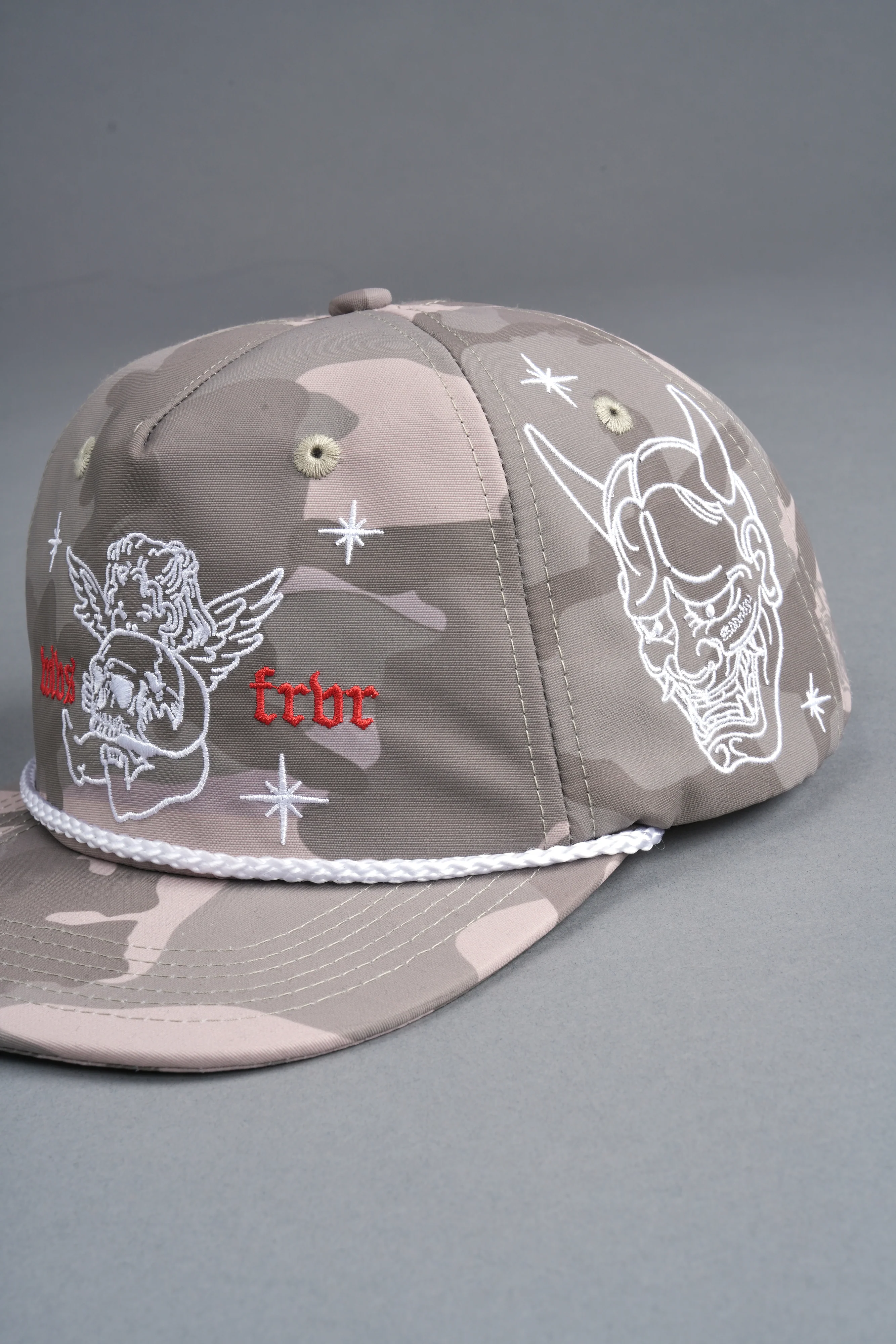 Oni Wolves Paradise Hat in Lush Vintage Woodland Camo - Image 11