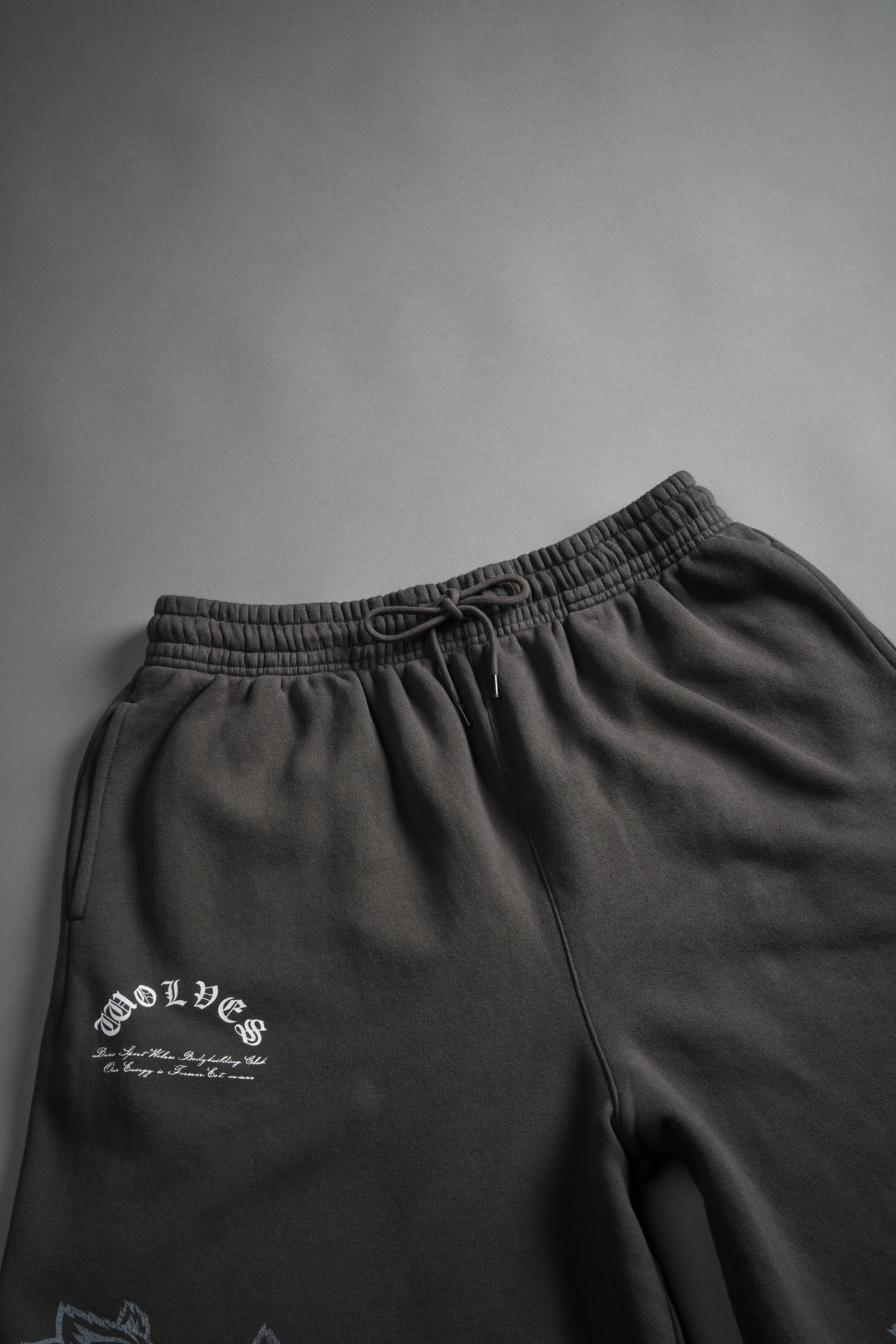 Only Wolves Oversized Osiris Sweat Shorts in Wolf Gray - Image 7