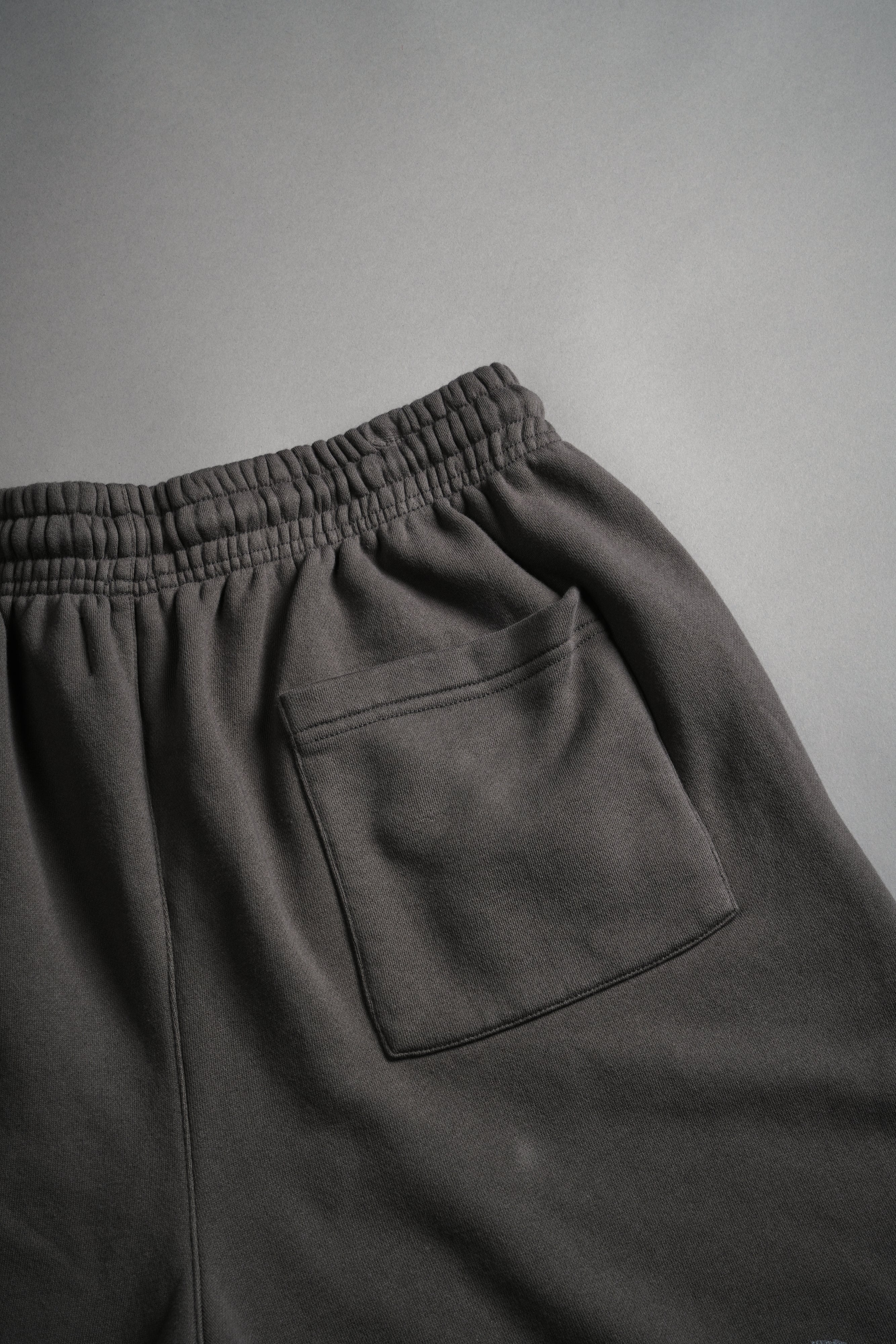 Only Wolves Oversized Osiris Sweat Shorts in Wolf Gray - Image 8