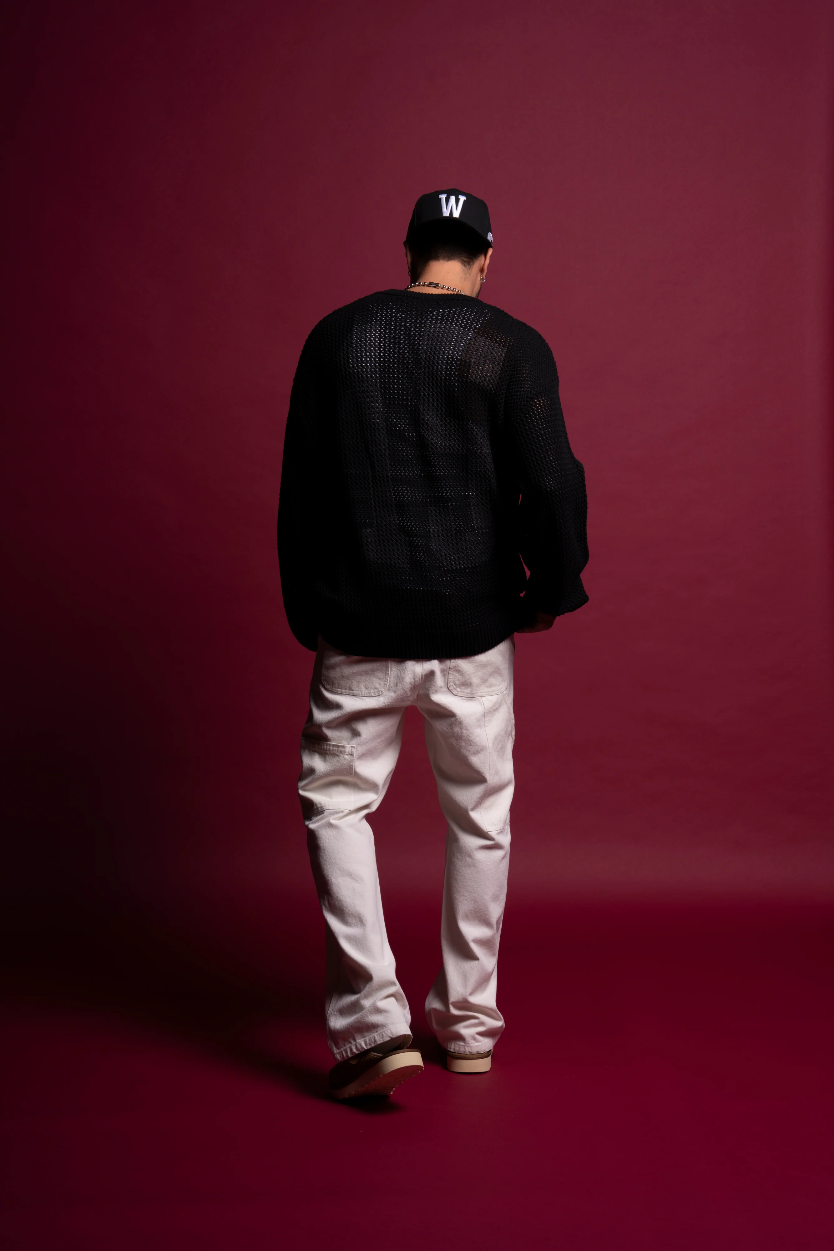 Origin Satva Knit L/S Crewneck in Black - Image 5