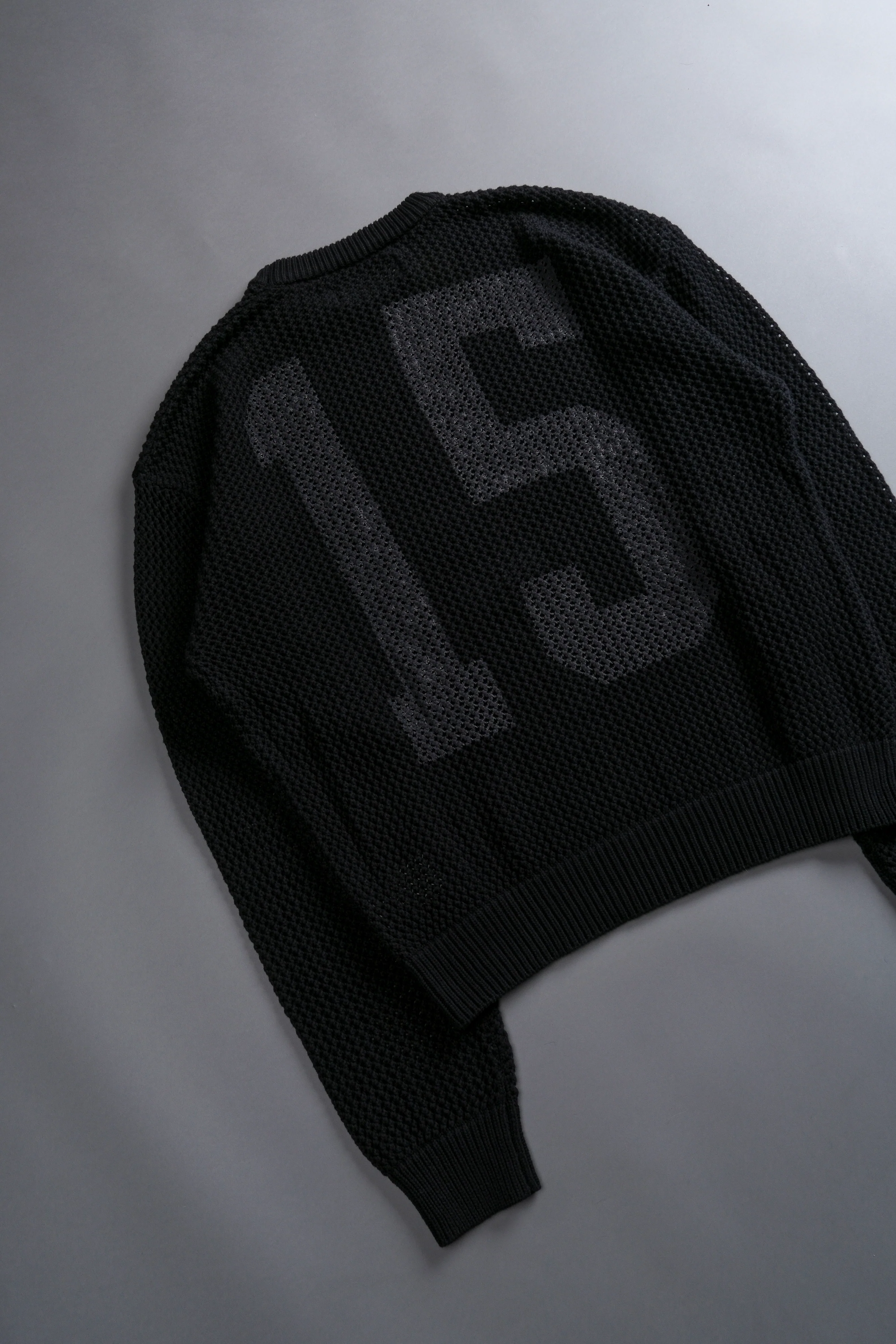 Origin Satva Knit L/S Crewneck in Black - Image 8