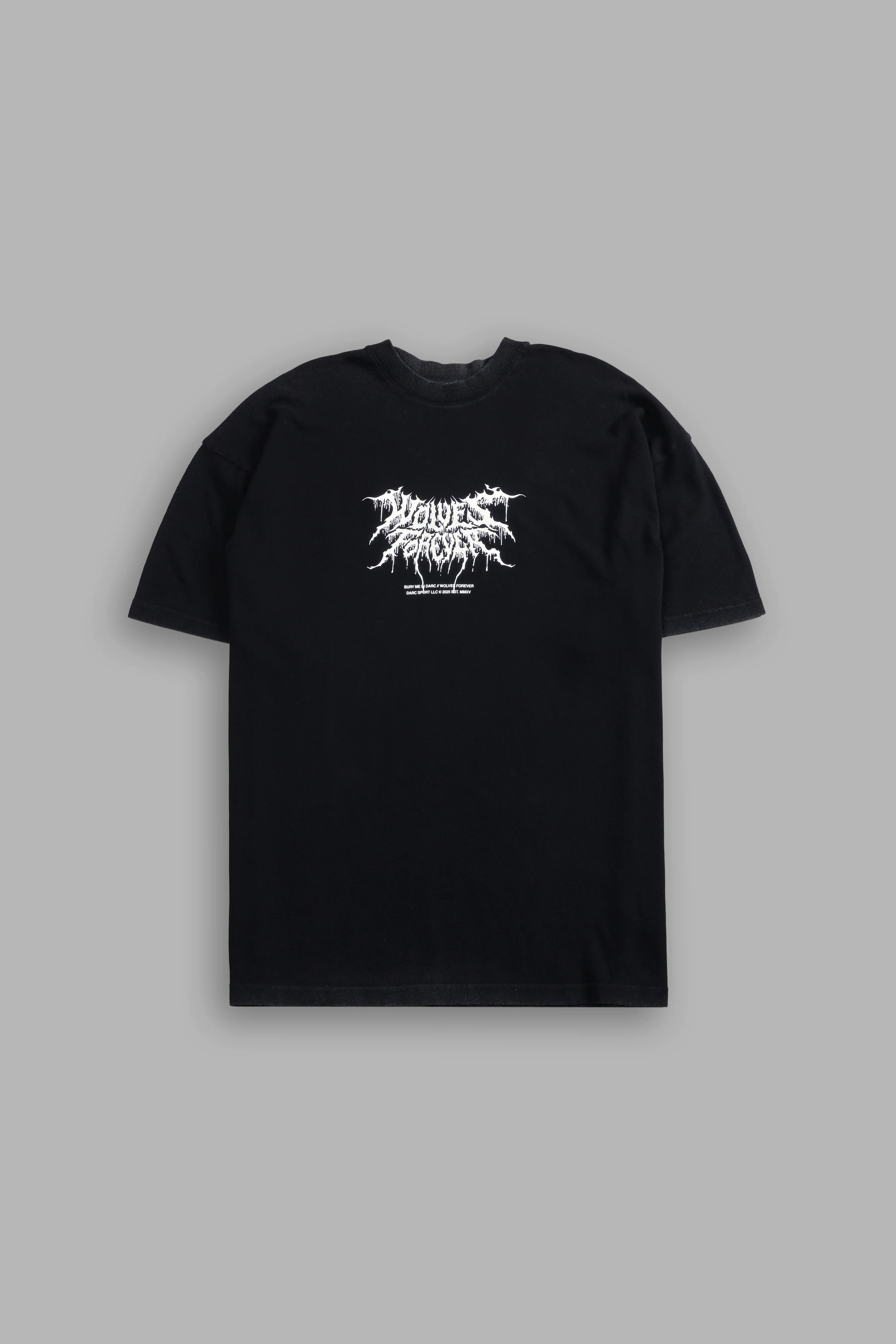 Our Blood "Premium" Oversized Tee in Black - Image 3