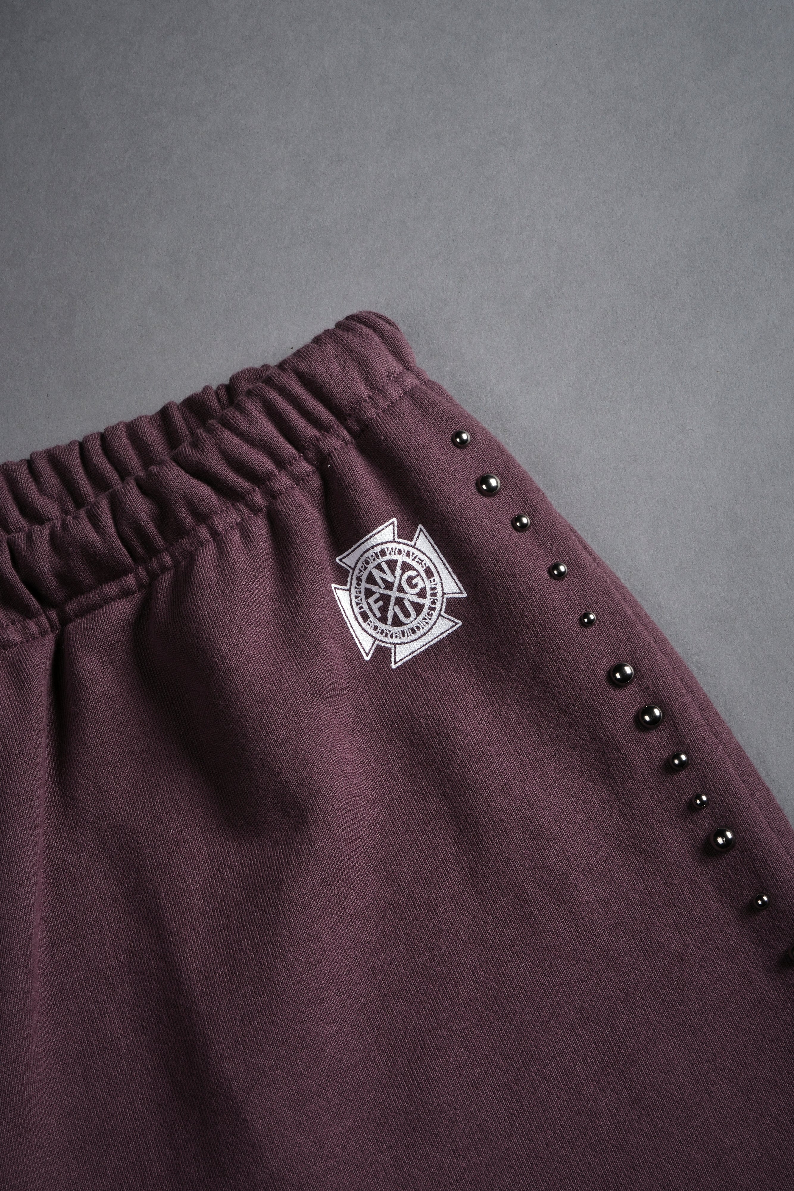 Our Energy Stud Lounger Sweat Pants in Darc Purple - Image 4