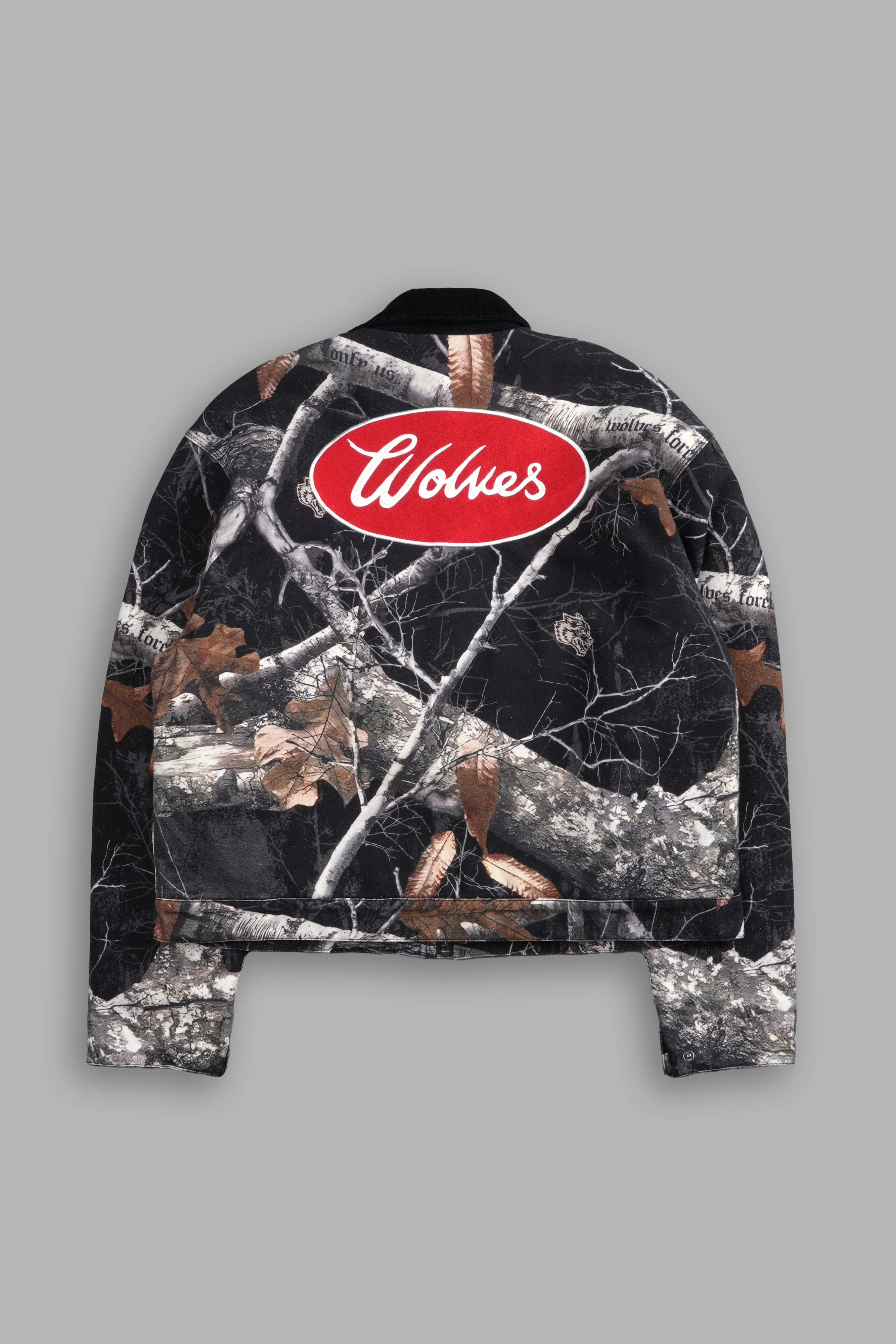 Our Lane Earl Jacket in Darc Woodland Camo - Image 3