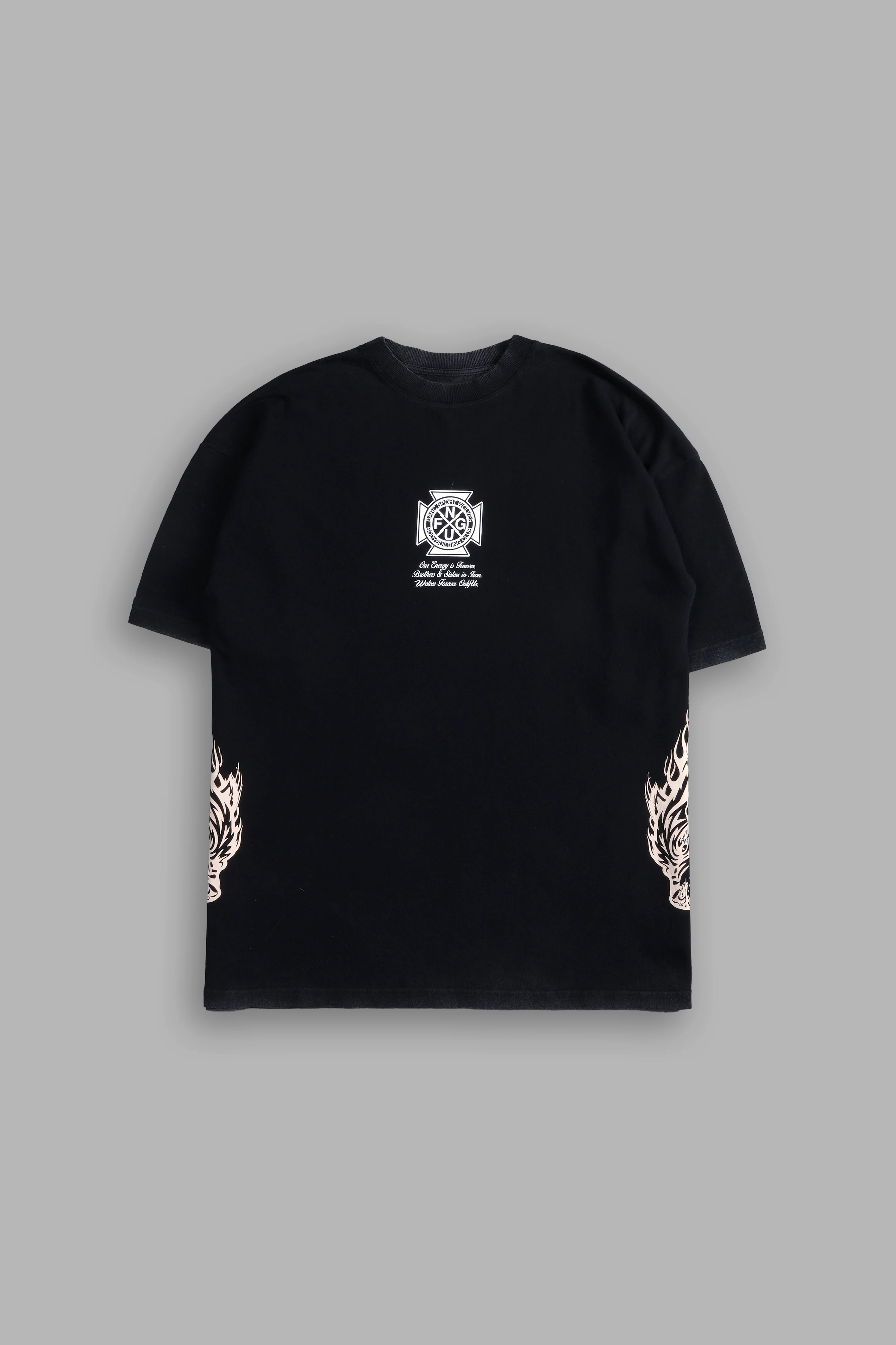 Our Lineage "Premium" Oversized Tee in Black - Image 3