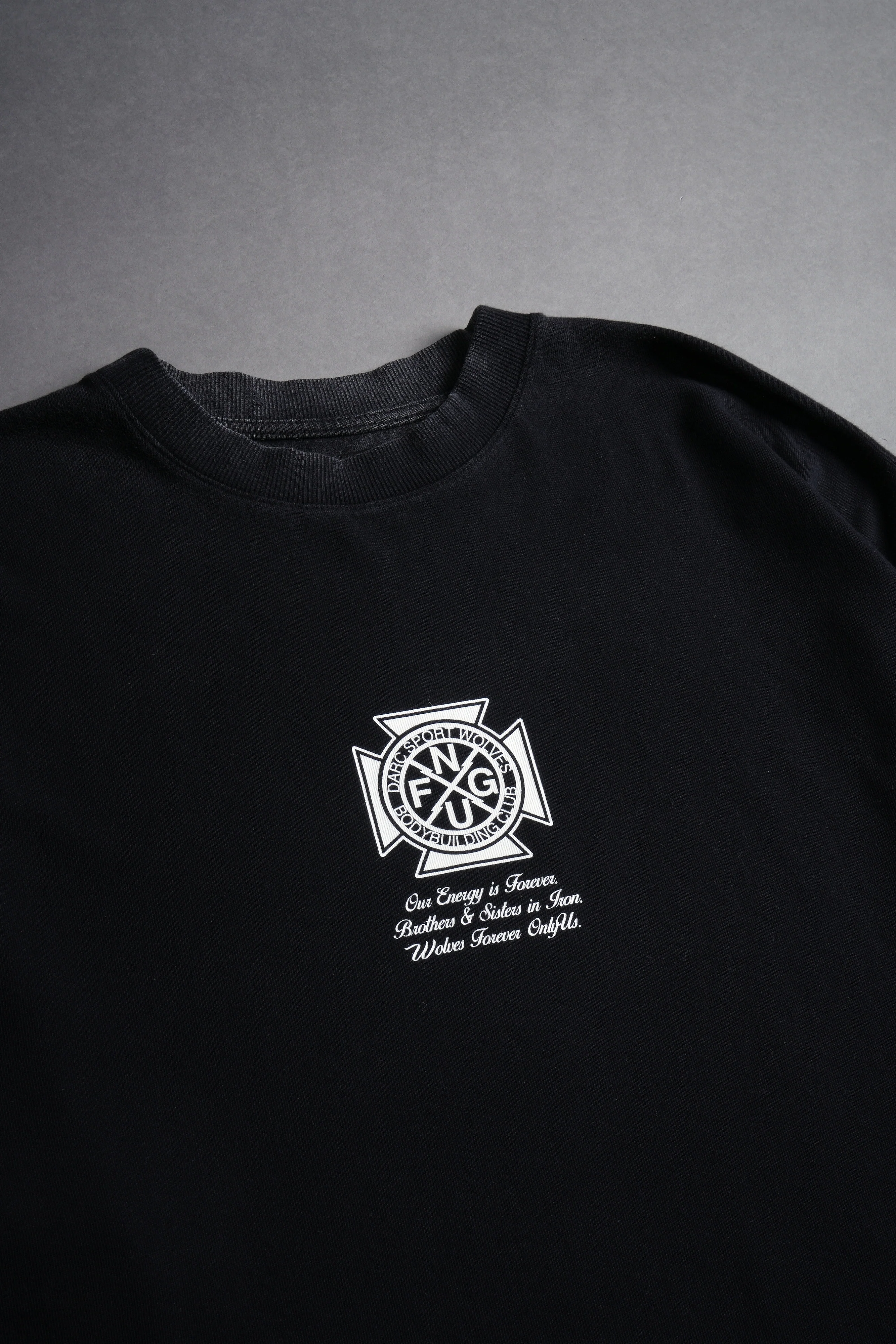 Our Lineage "Premium" Oversized Tee in Black - Image 5