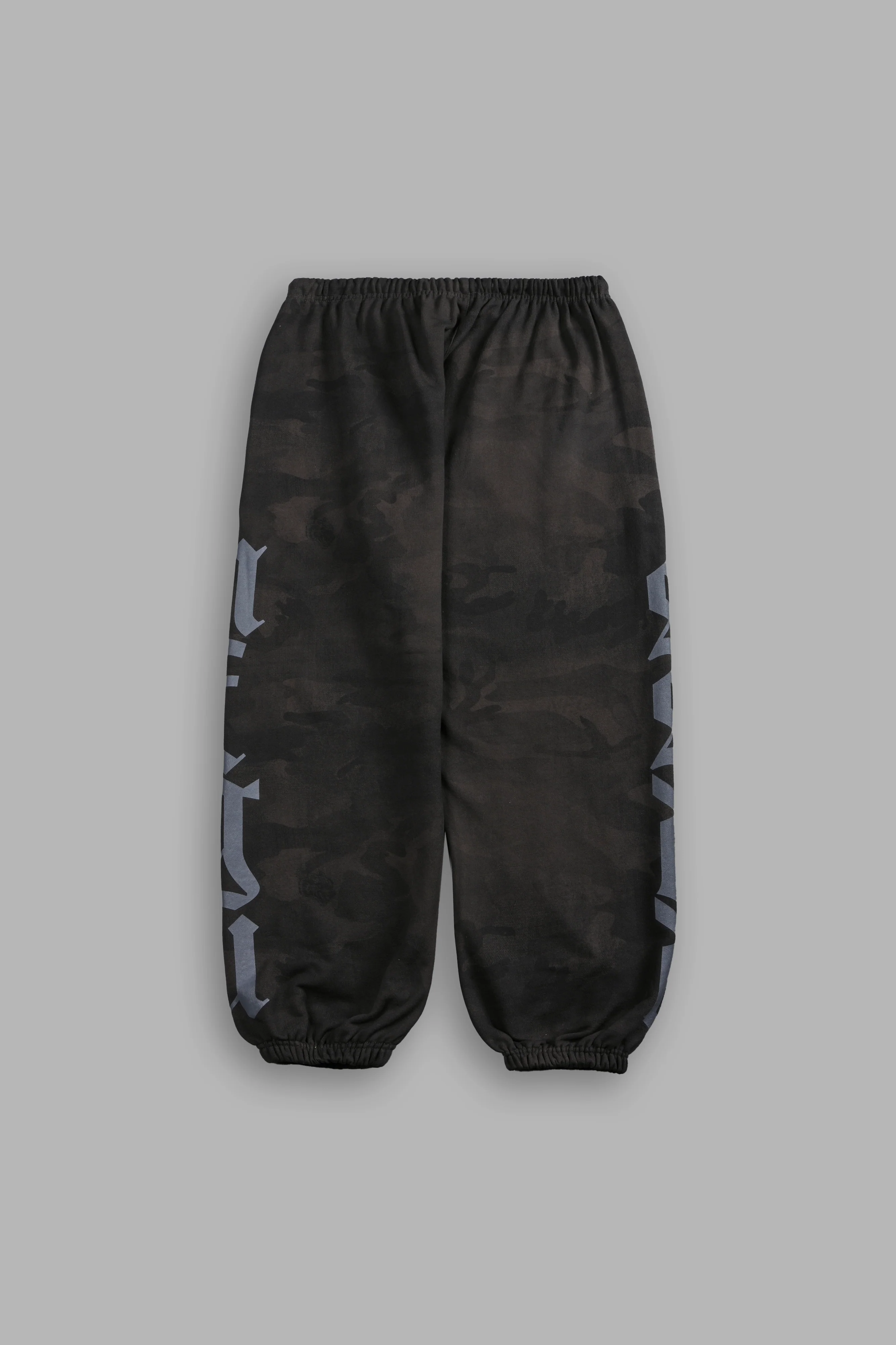 Our Mantra Lounger Sweat Pants in Black Vintage Woodland Camo - Image 3