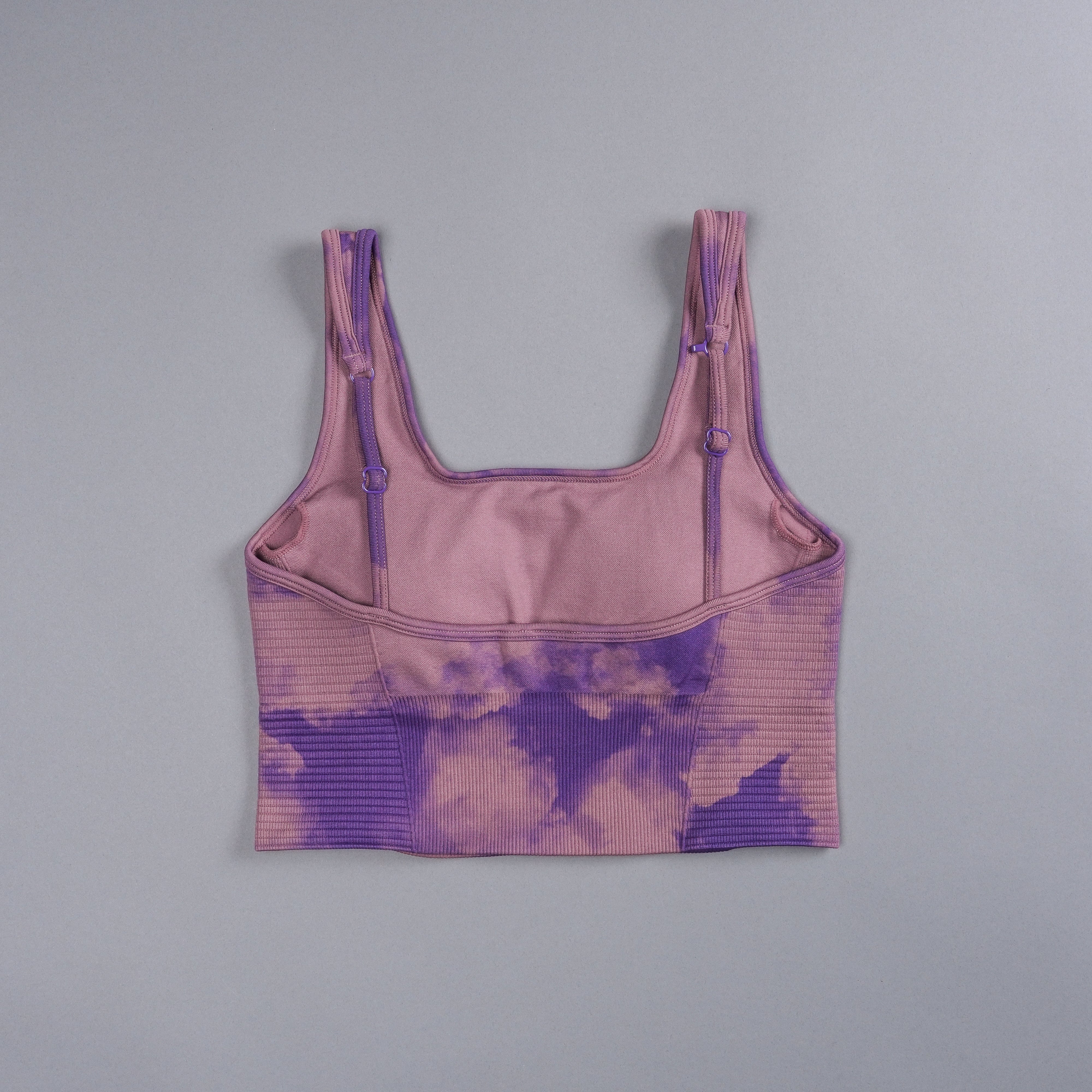 Our Stamp "Everson Seamless" Valencourt Bra in Purple Sky - Image 4