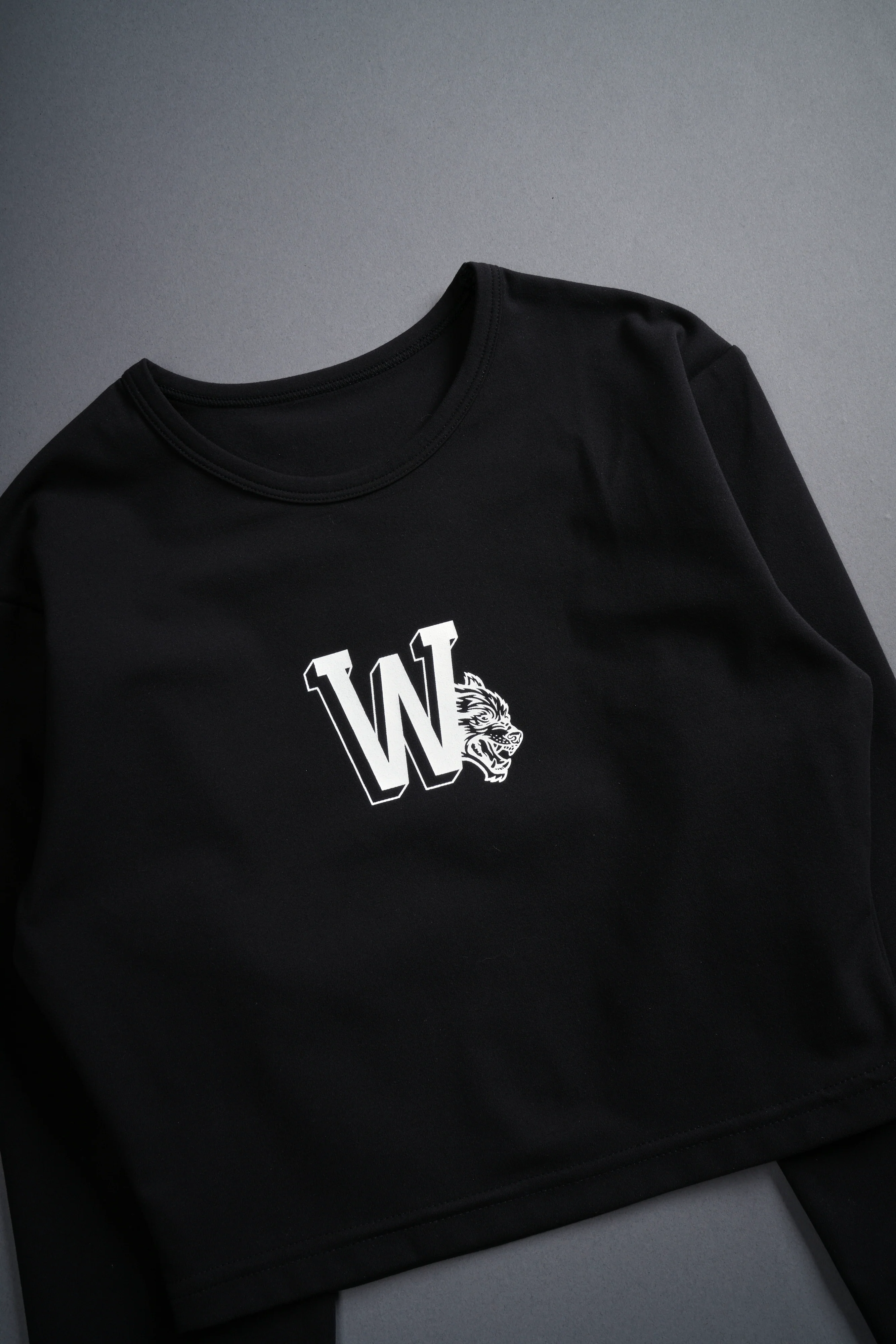Our Stamp L/S "Energy" Top in Black - Image 6
