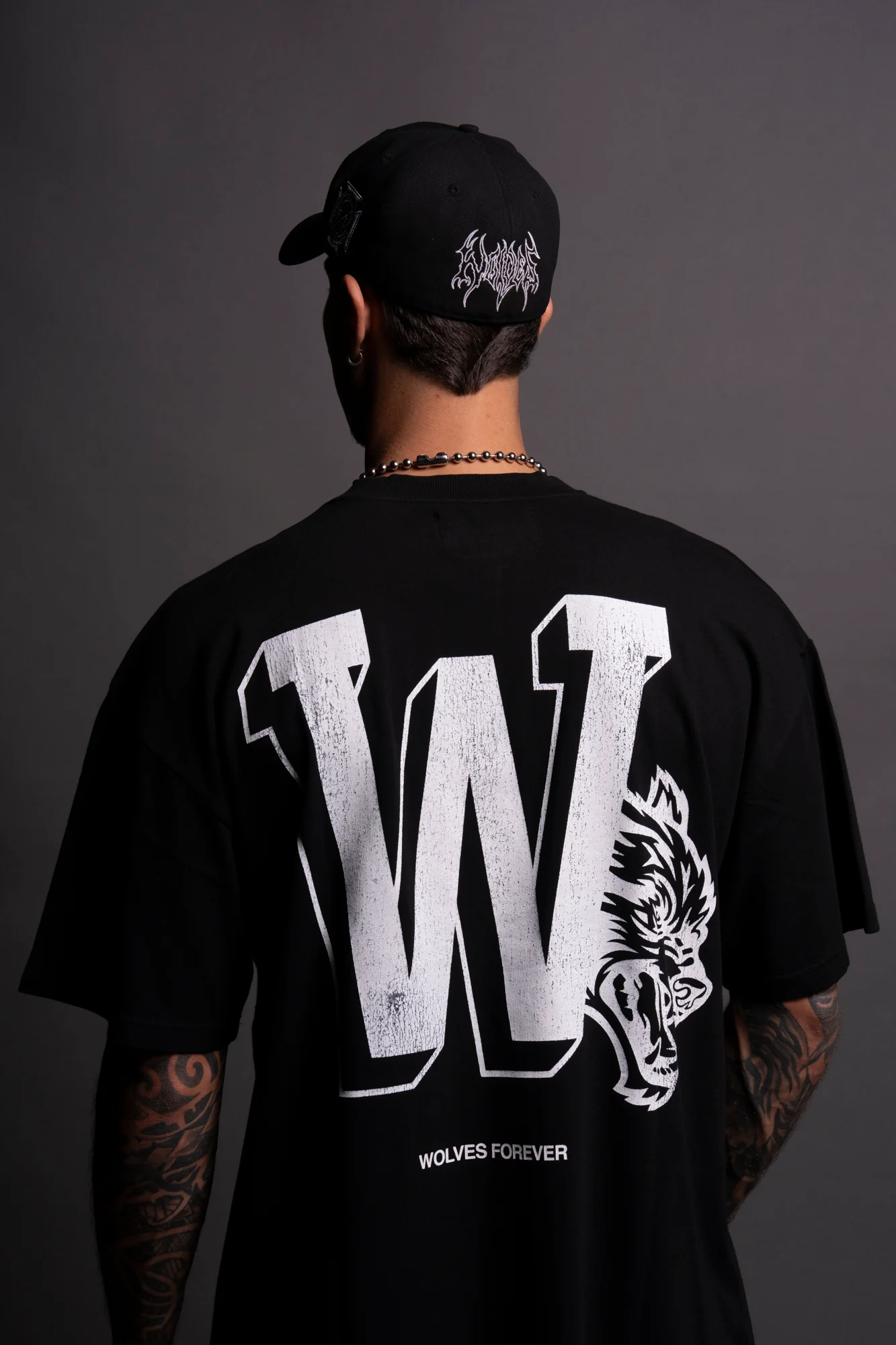 Our Stamp "Premium" Oversized Tee in Black - Image 9