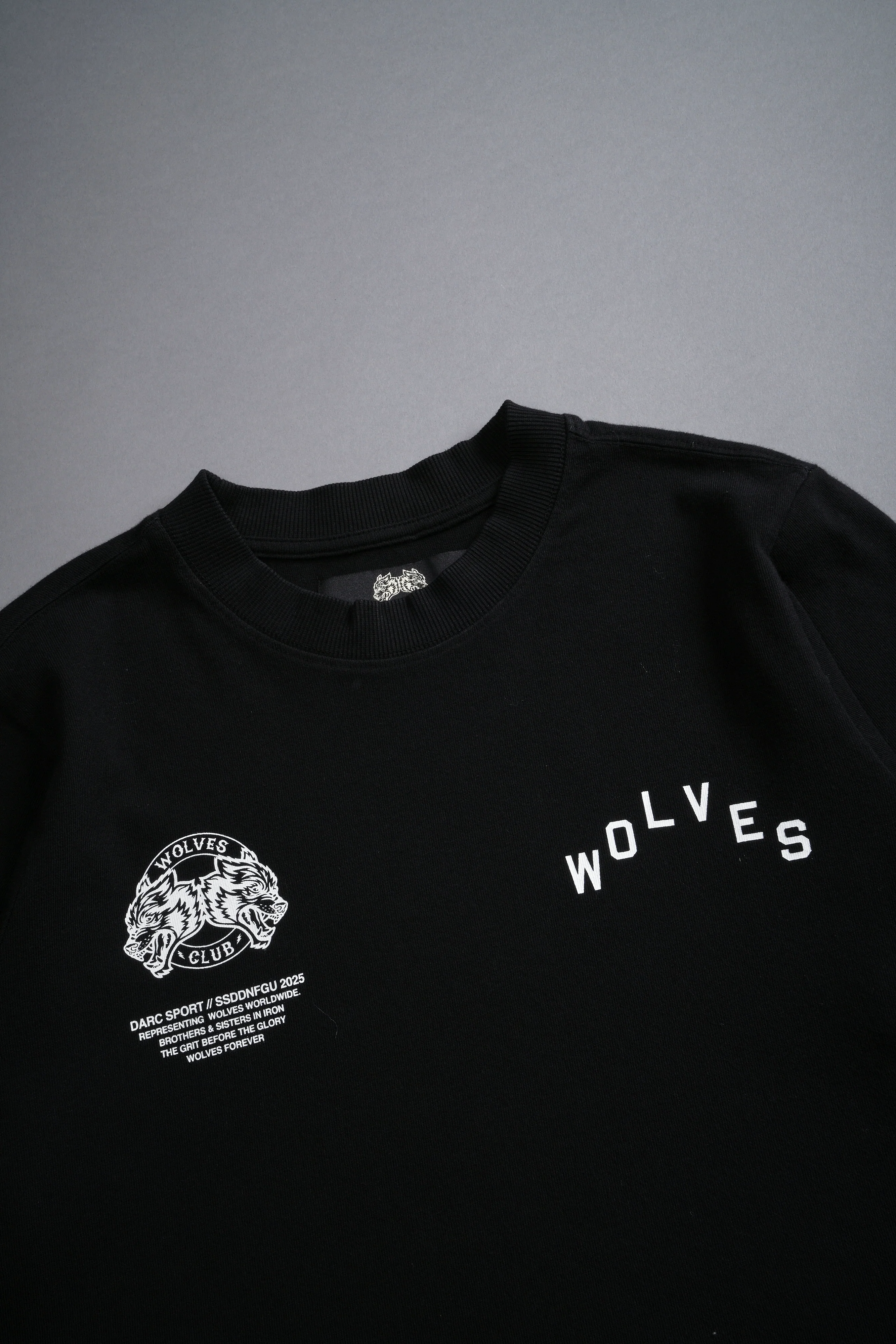 Pyramid V2 "Premium" (Cropped) Tee in Black - Image 6