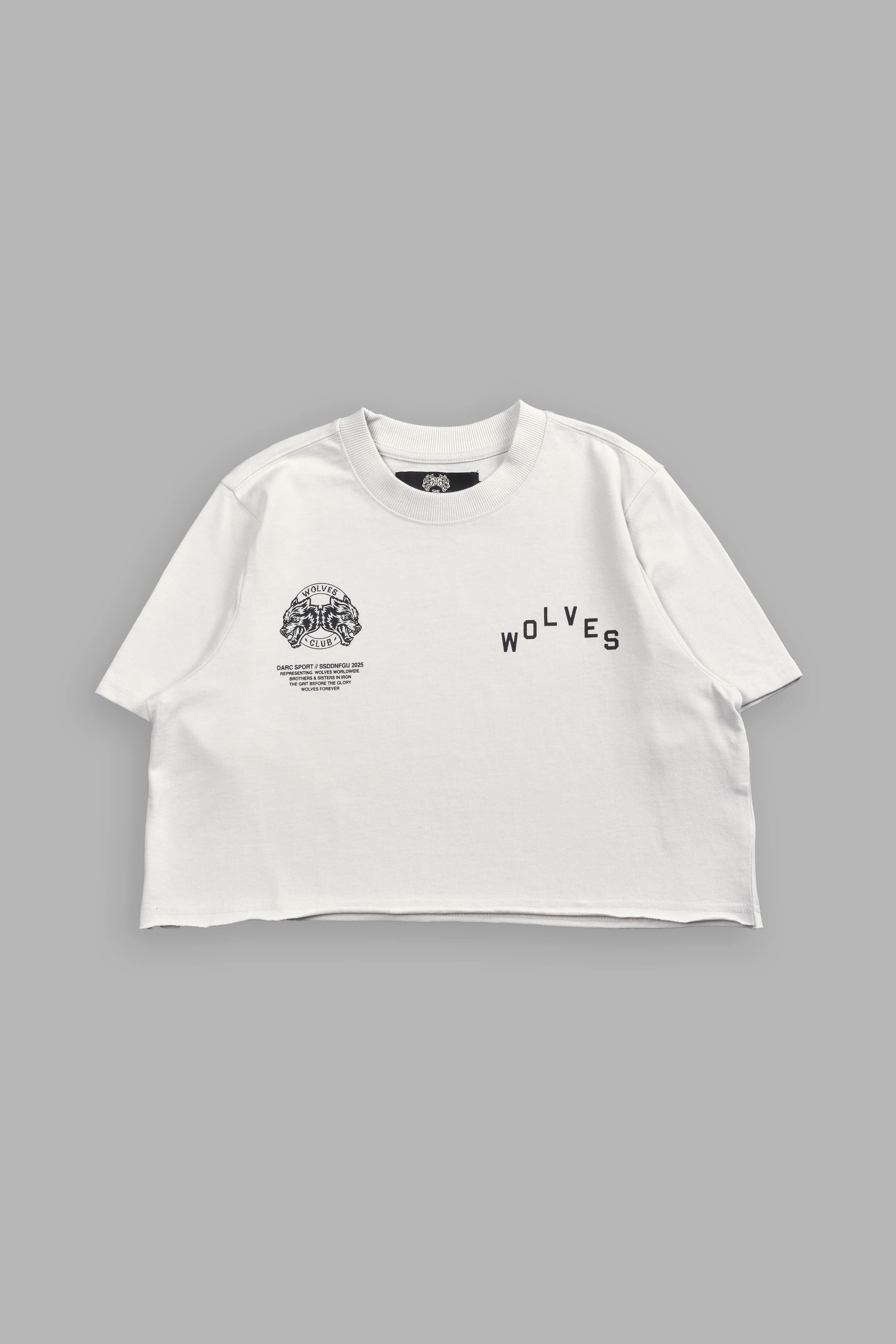 Pyramid V2 "Premium" (Cropped) Tee in Stone - Image 3