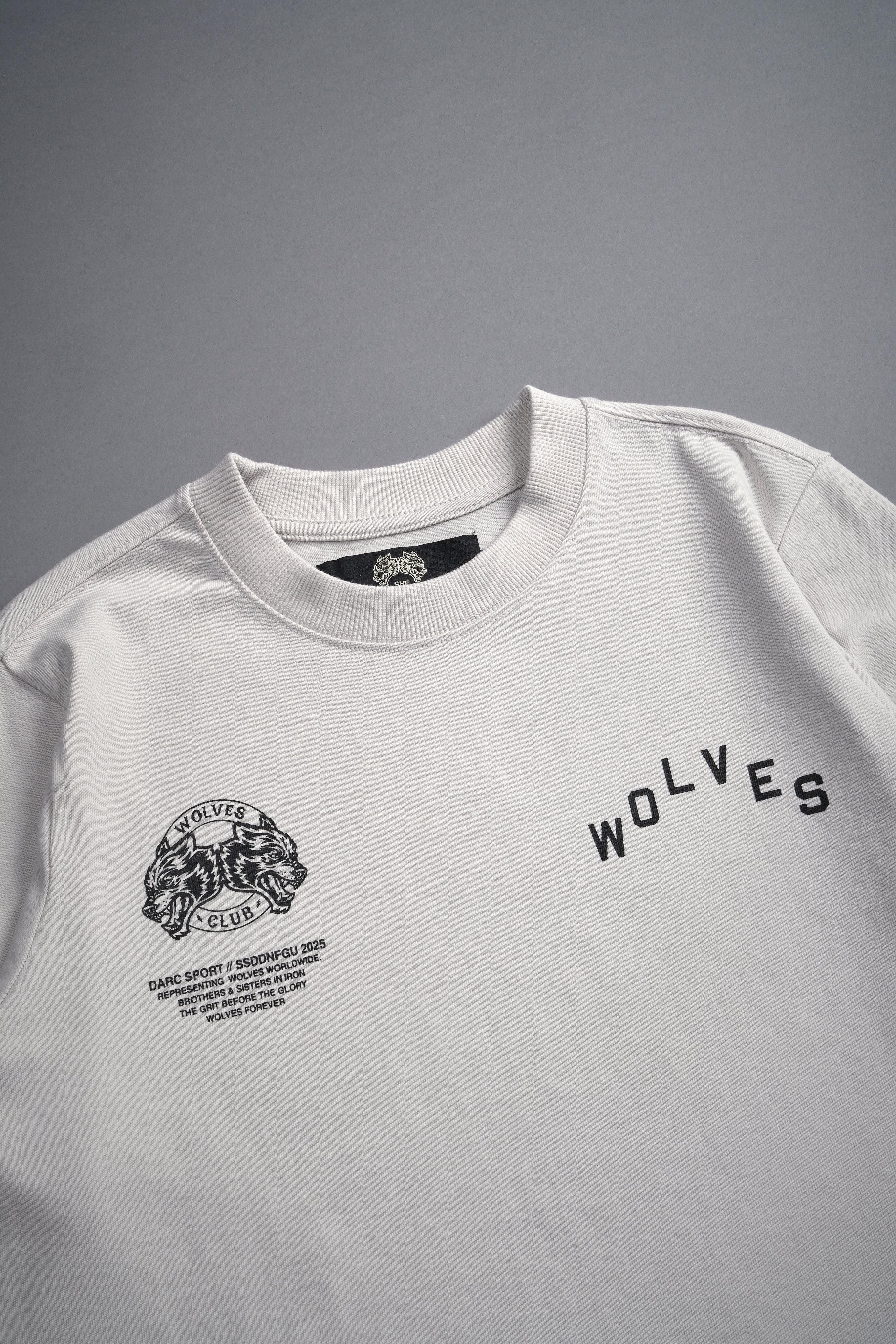 Pyramid V2 "Premium" (Cropped) Tee in Stone - Image 6