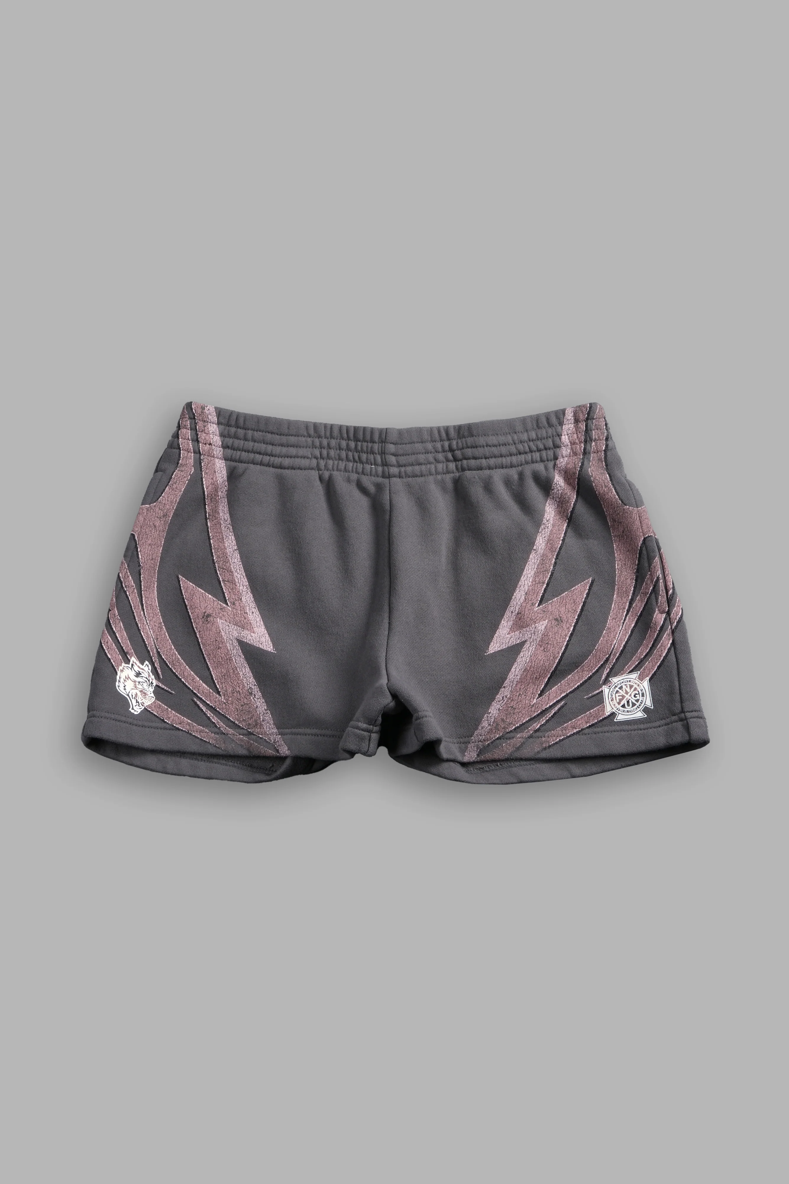 Real Recognize Real Ellie Sweat Shorts in Slate Gray - Image 5
