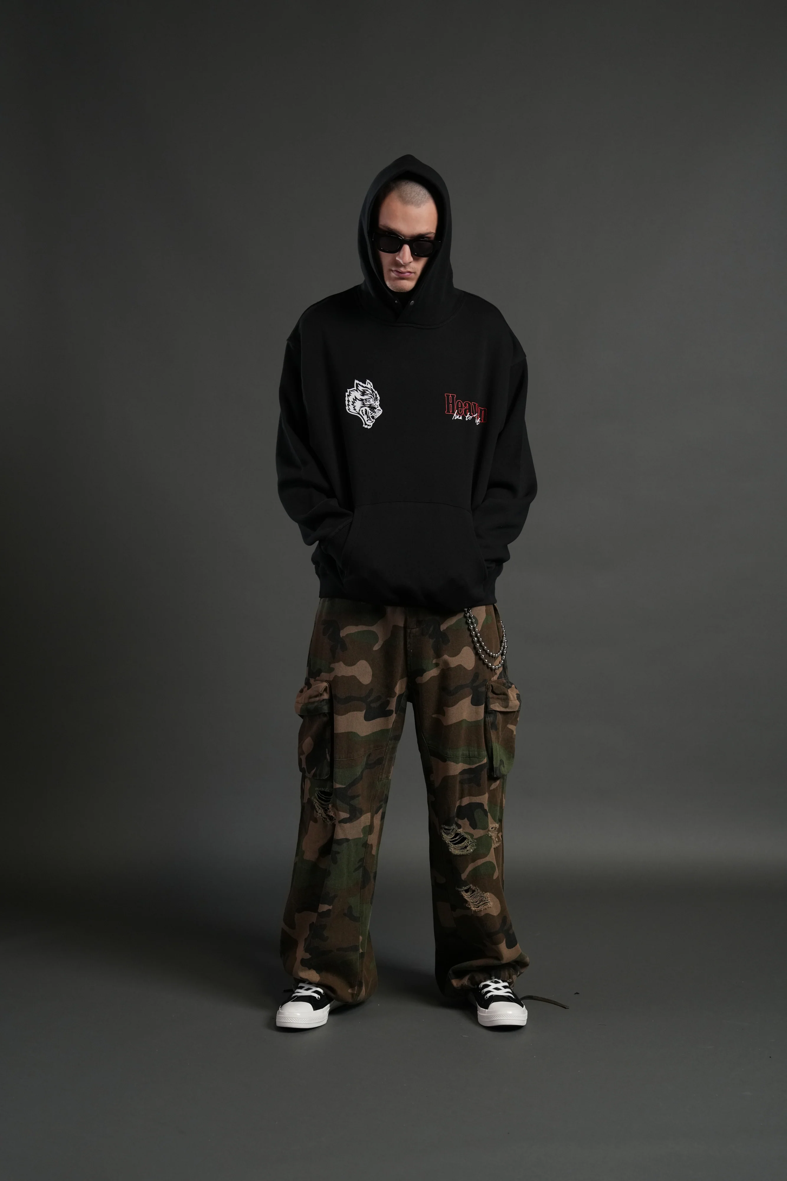 Reaper's Ascension "Pierce" Hoodie in Black - Image 5
