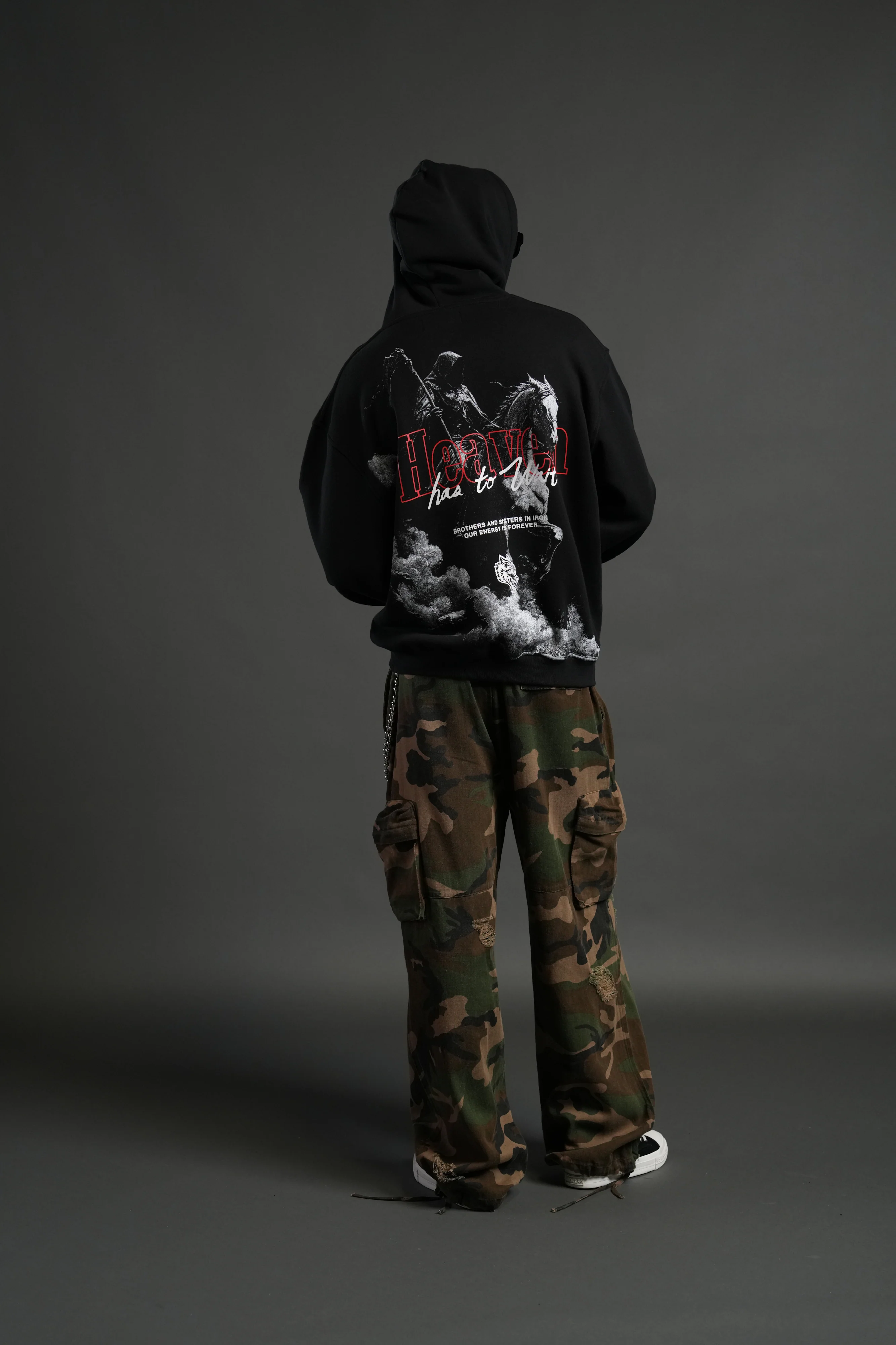 Reaper's Ascension "Pierce" Hoodie in Black - Image 6