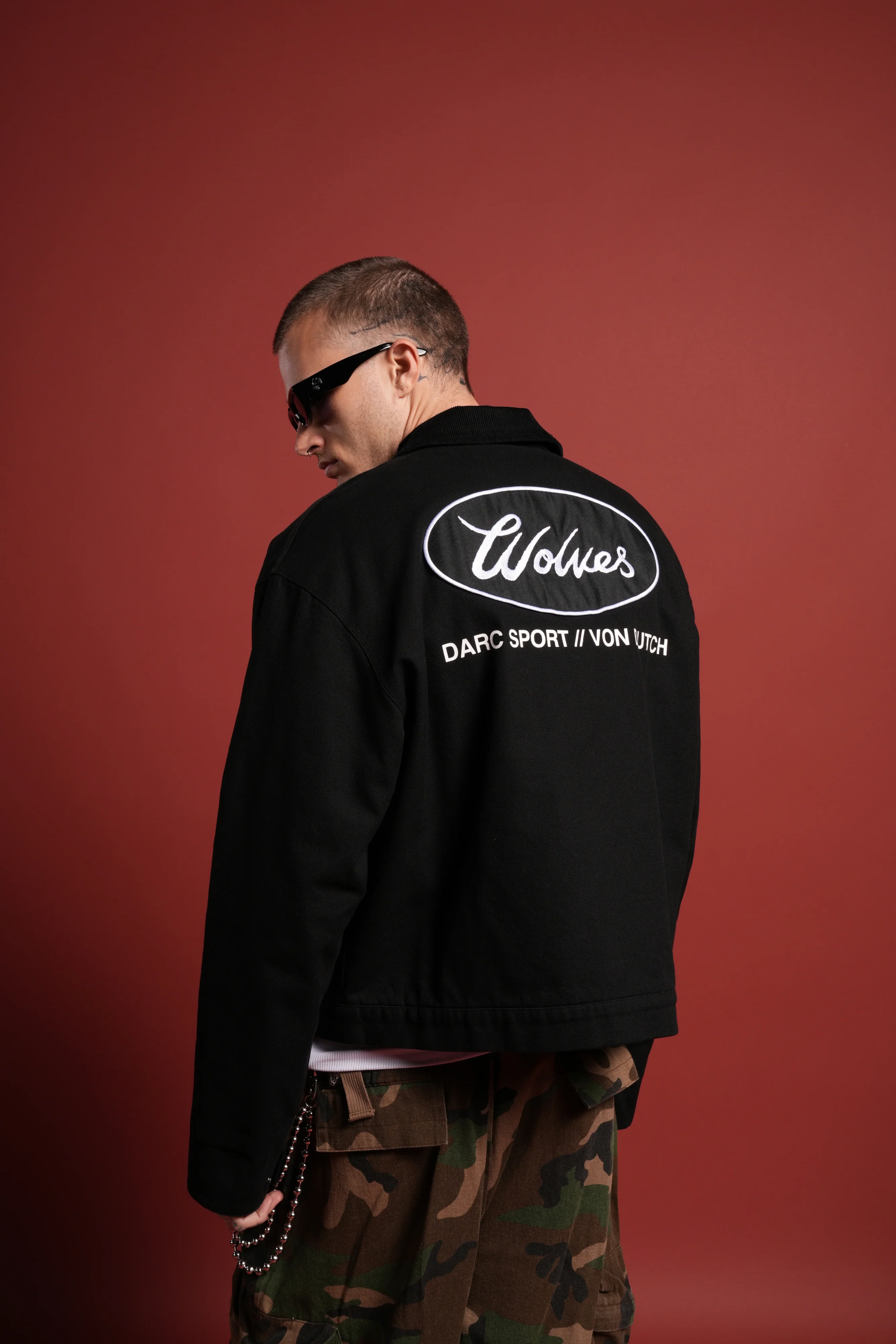 Rebel Heritage Earl Jacket in Black - Image 2