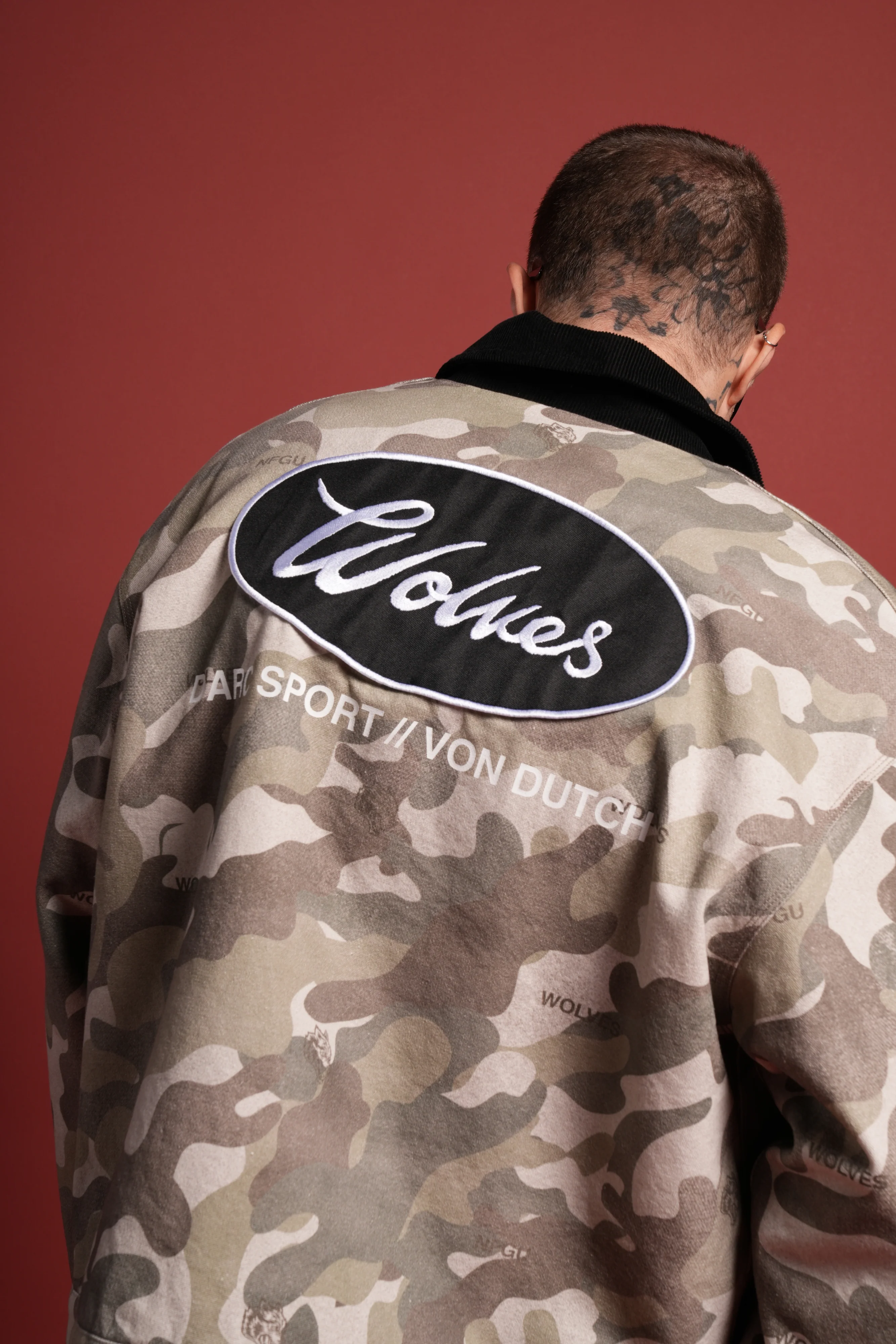 Rebel Heritage Earl Jacket in DSVD Green Camo - Image 6