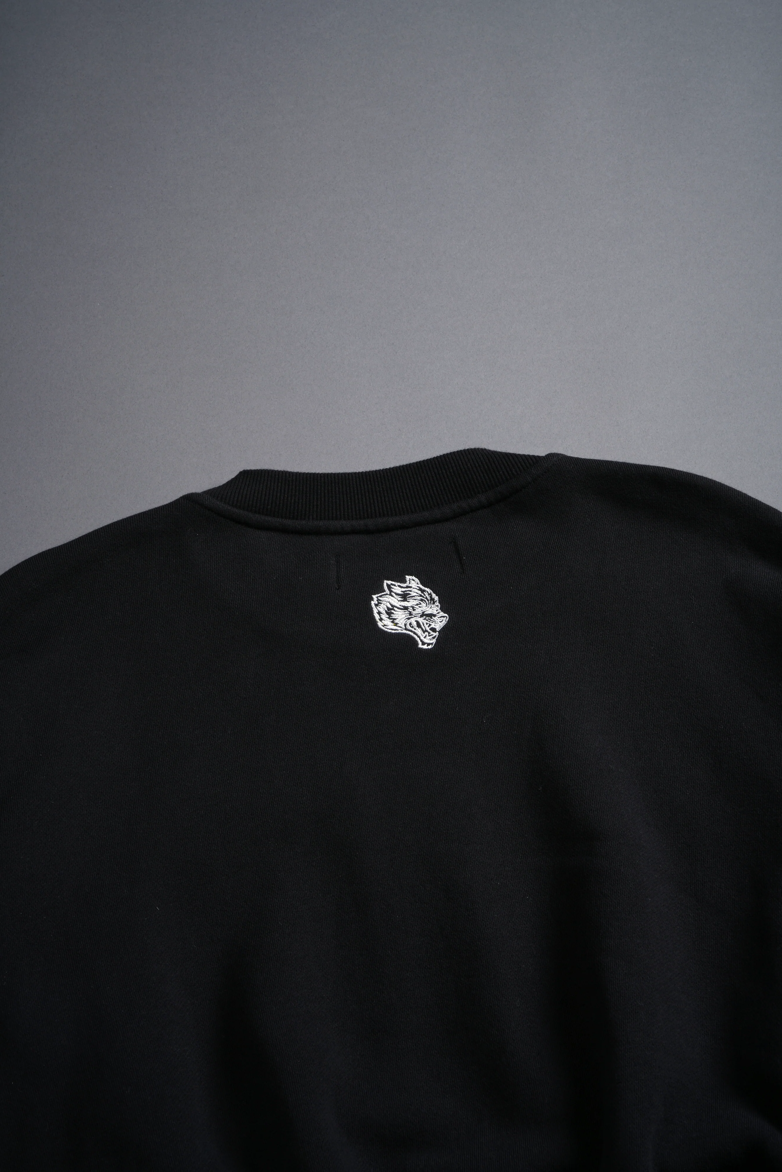 Reborn Ava Crewneck in Black - Image 10