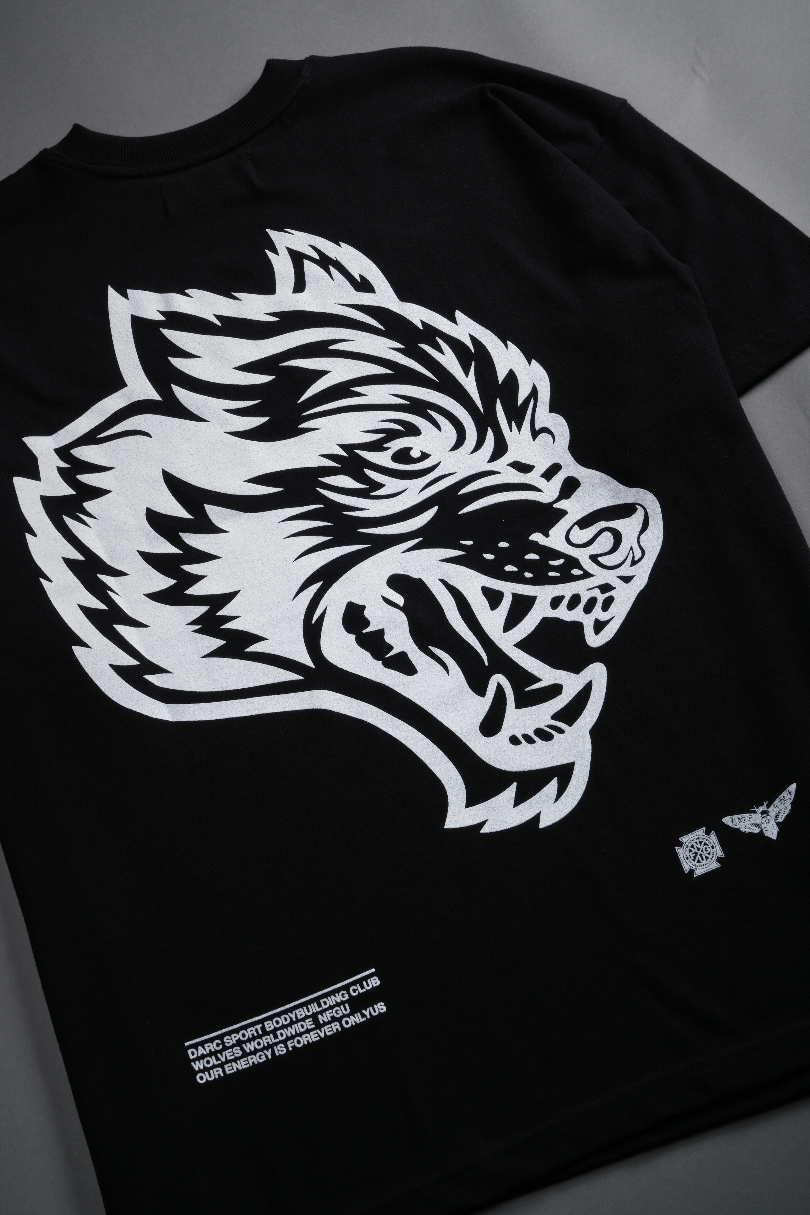Respect Us Premium Oversized Tee in Black - Image 4