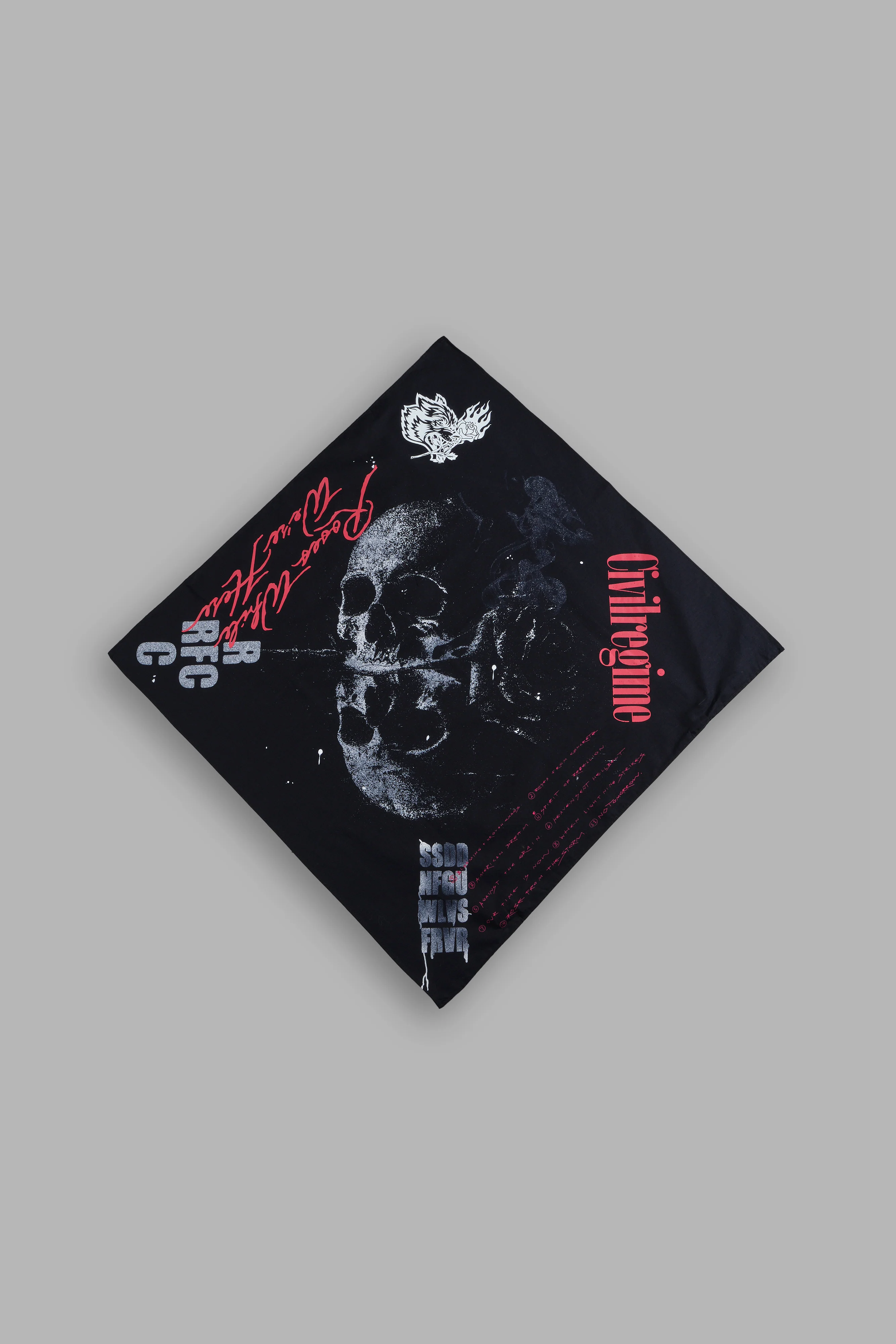 RFC NFGU Bandana in Black